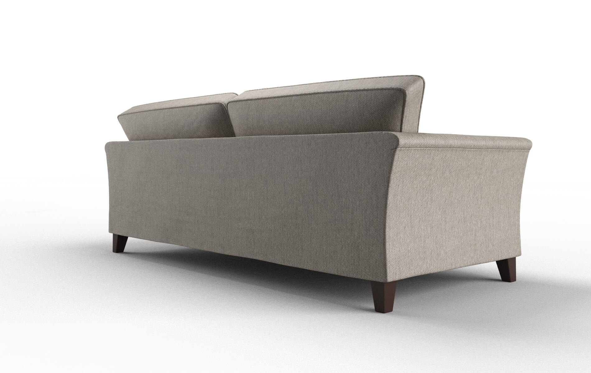 Cologne Cosmo Taupe Sofa espresso legs 5