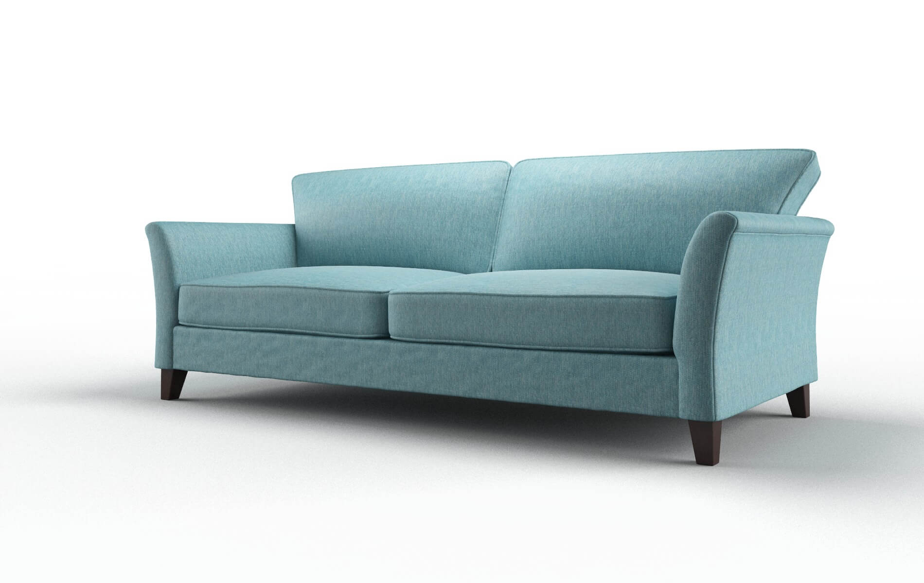 Cologne Cosmo Turquoise Sofa espresso legs 4
