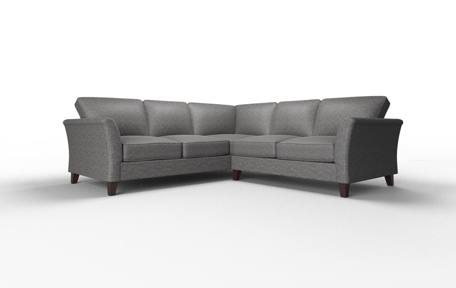 Cologne Curious Pacific Sectional espresso legs