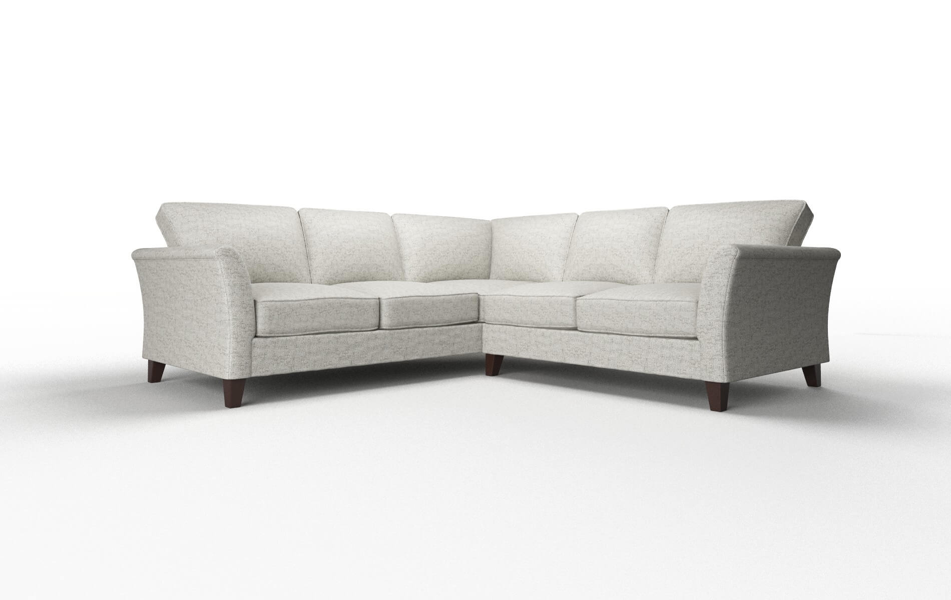 Cologne Derby Ash Sectional espresso legs 1