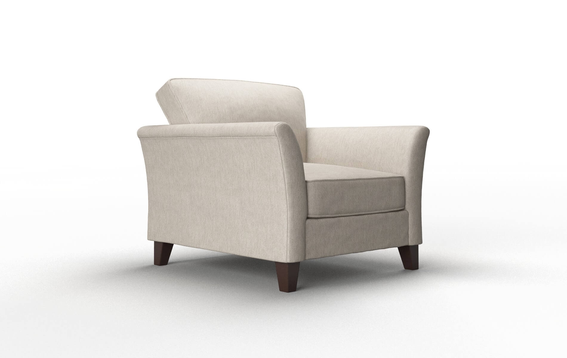 Cologne Derby Linen Chair espresso legs 2