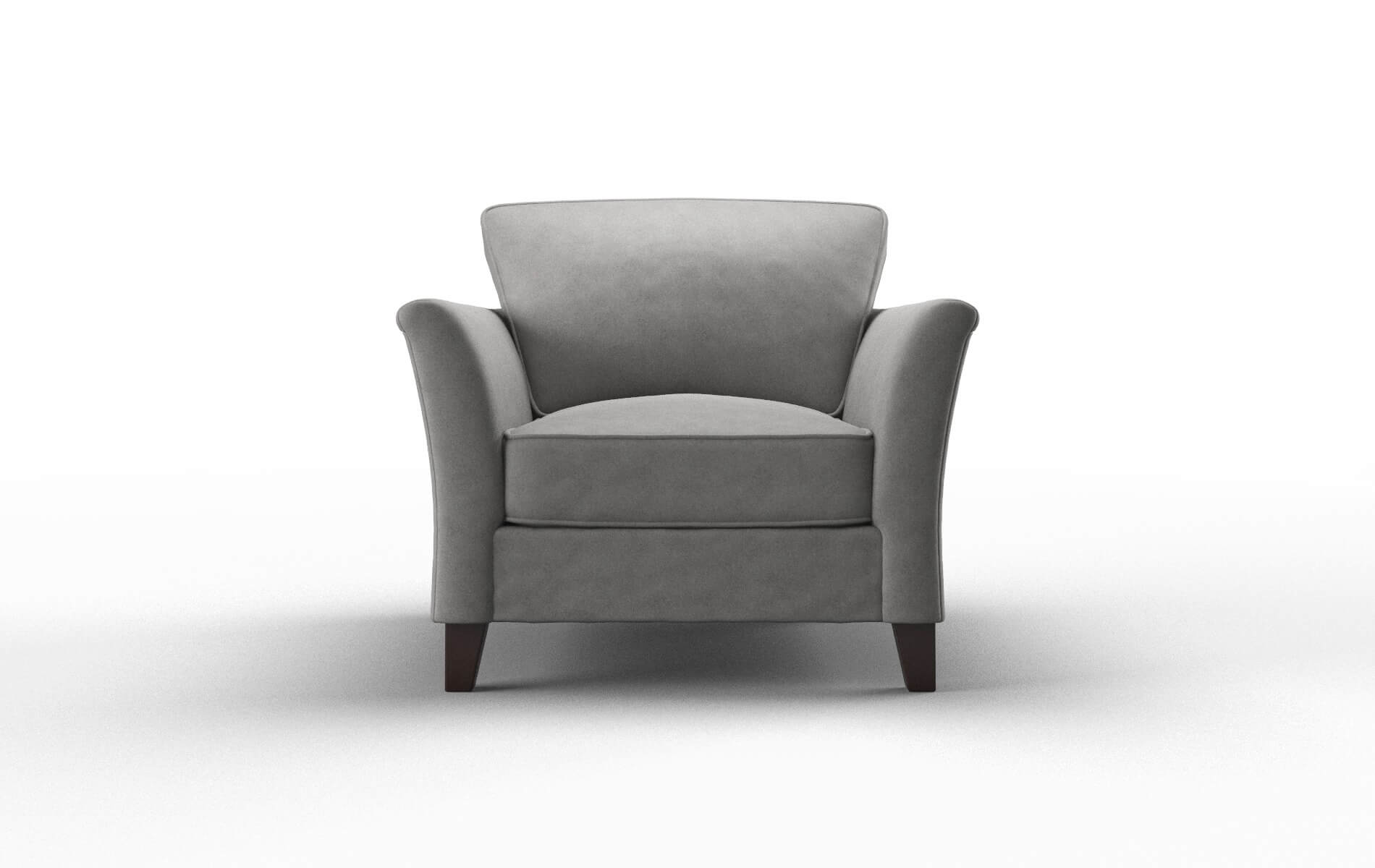 Cologne Dream_d Charcoal Chair espresso legs 1