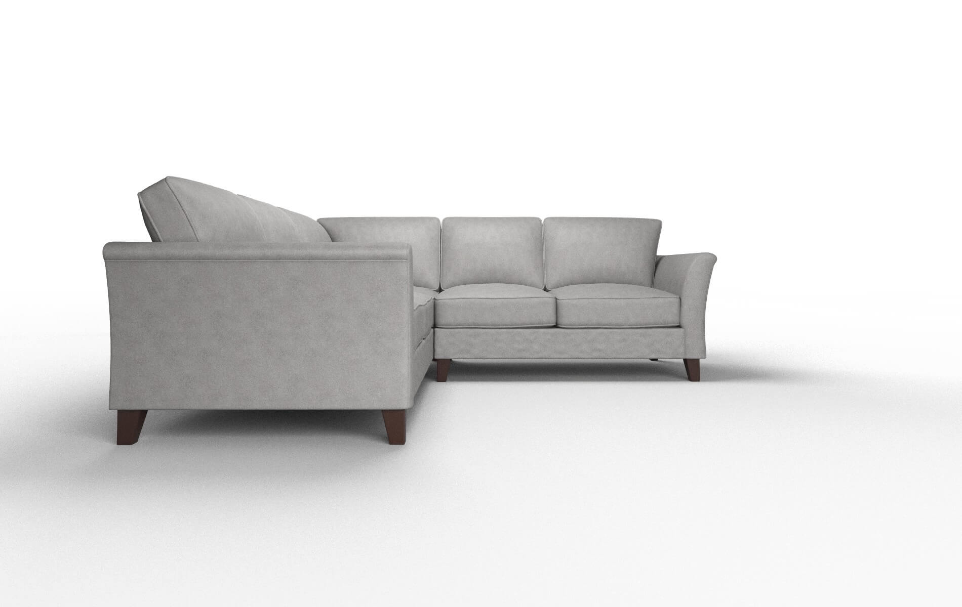 Cologne Dream_d Charcoal Sectional espresso legs 2