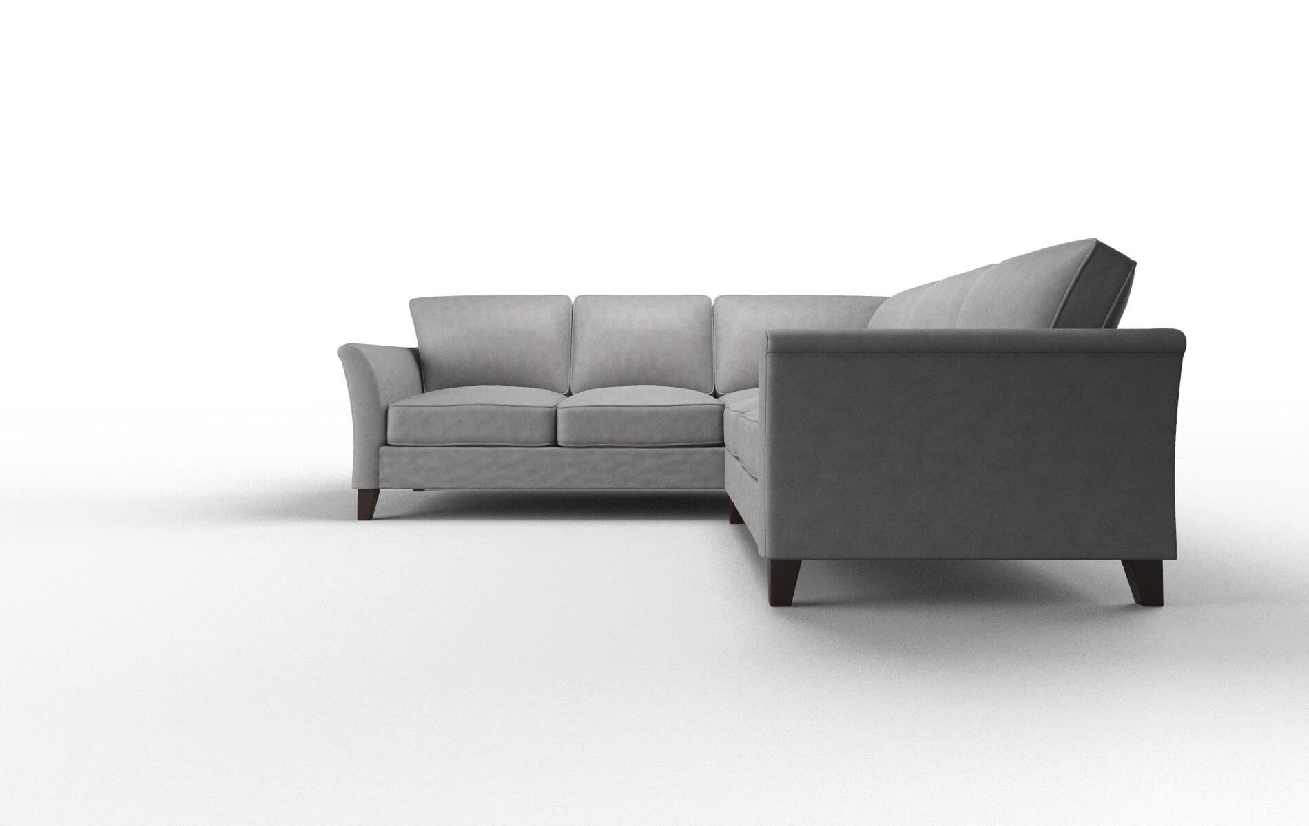 Cologne Dream_d Charcoal Sectional espresso legs 5