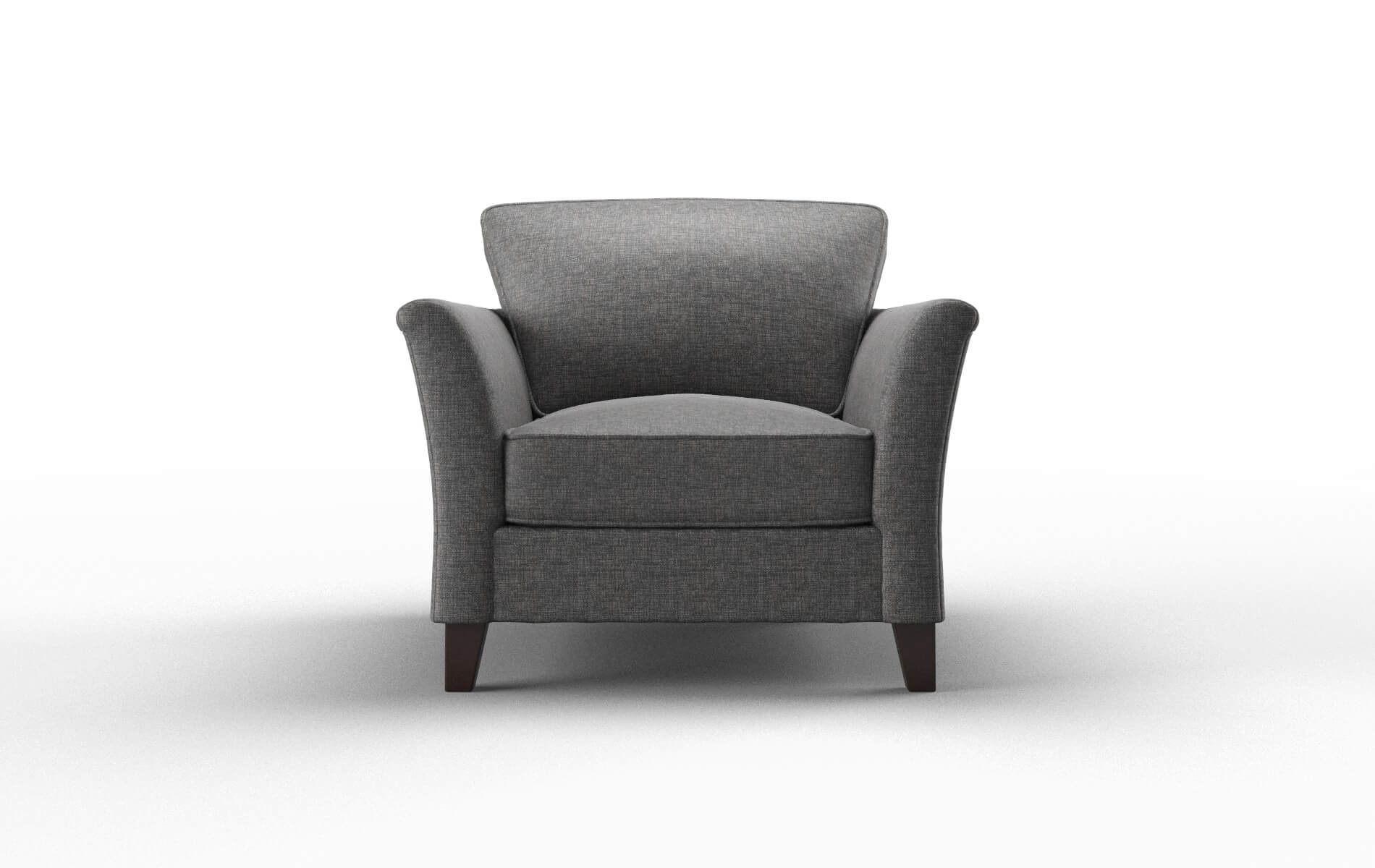 Cologne Insight Charcoal Chair espresso legs 1