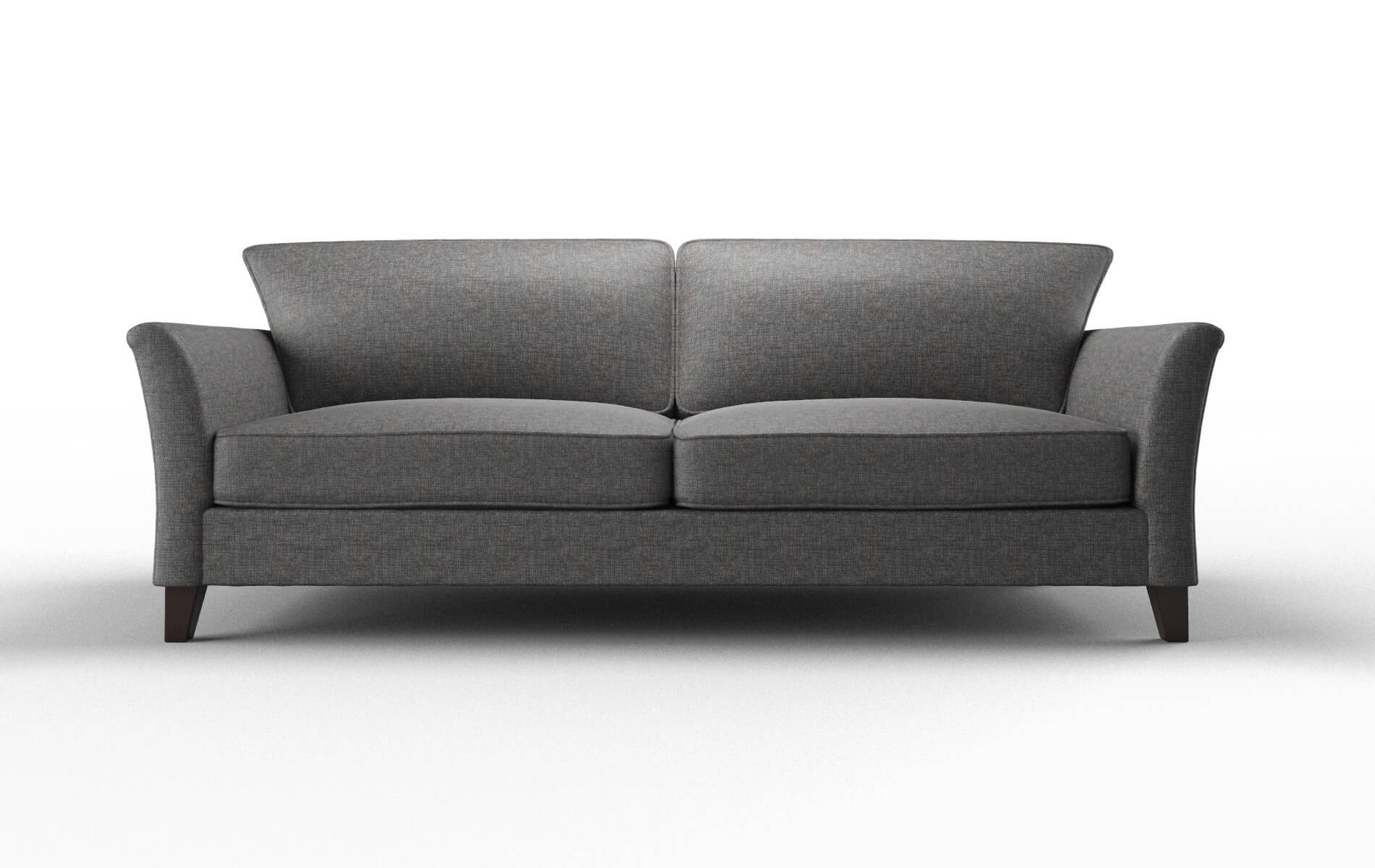 Cologne Insight Charcoal Sofa espresso legs 1