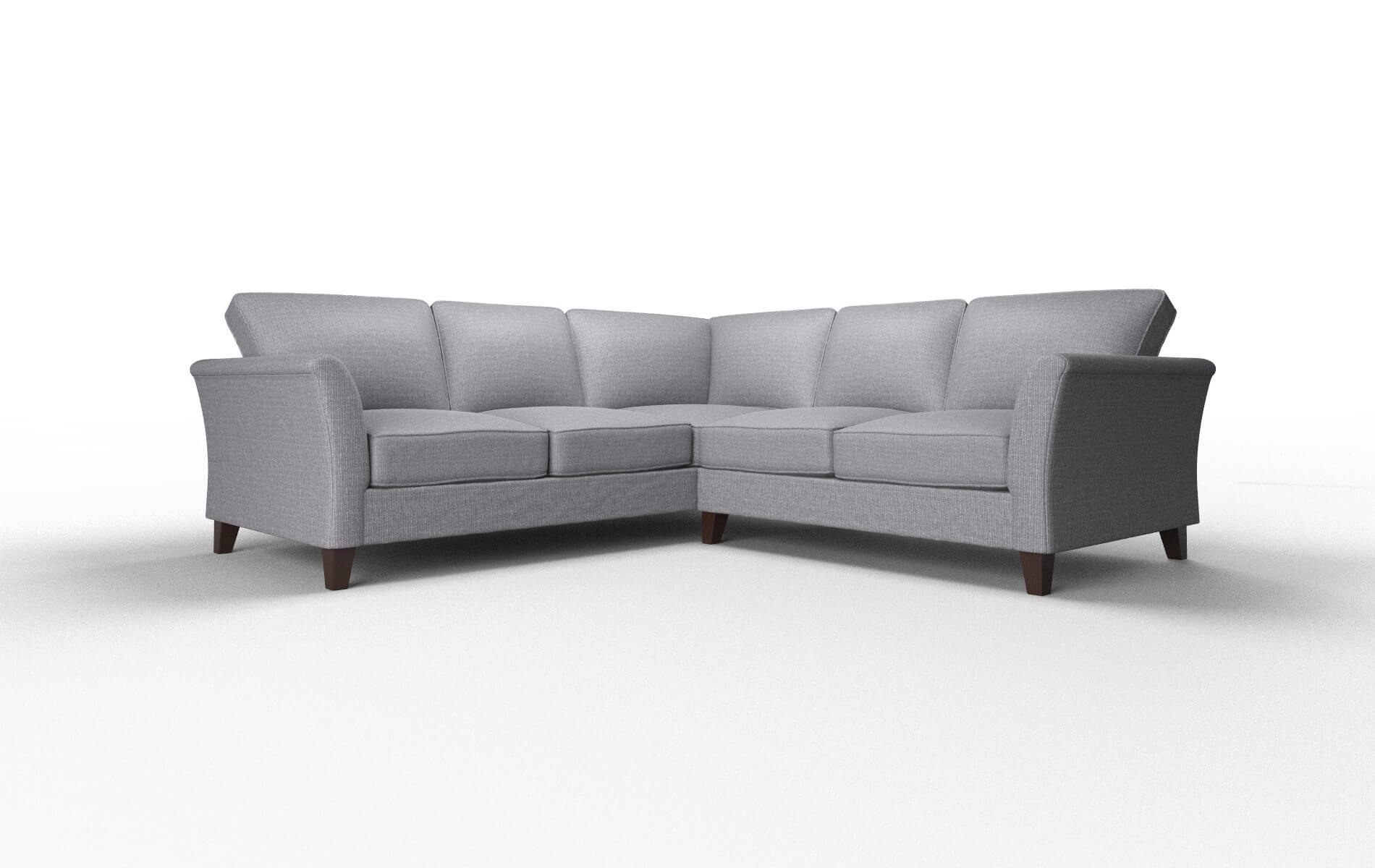 Cologne Insight Denim Sectional espresso legs 1