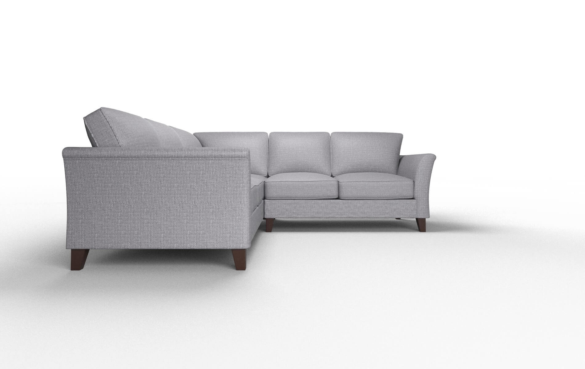 Cologne Insight Denim Sectional espresso legs 2