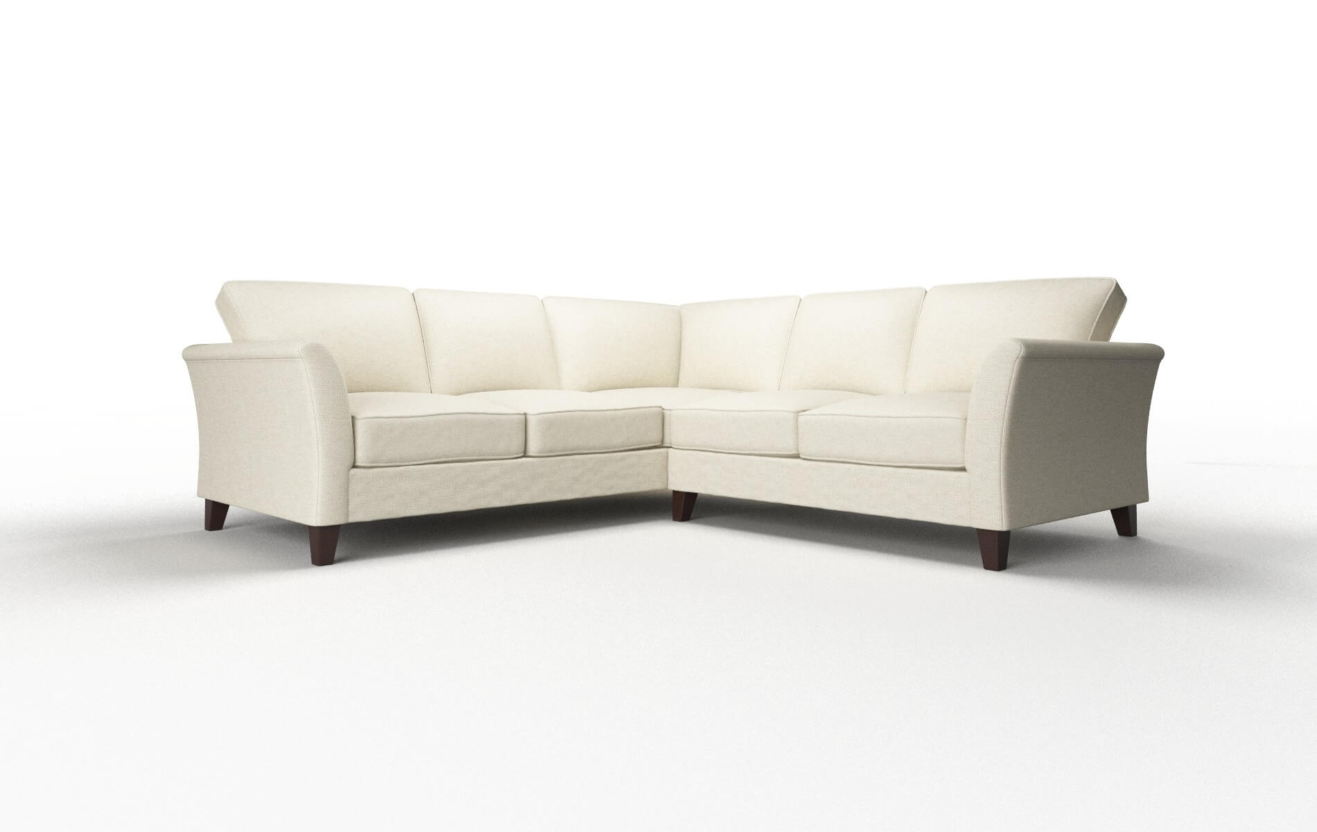 Cologne Lana Sand Sectional espresso legs 1