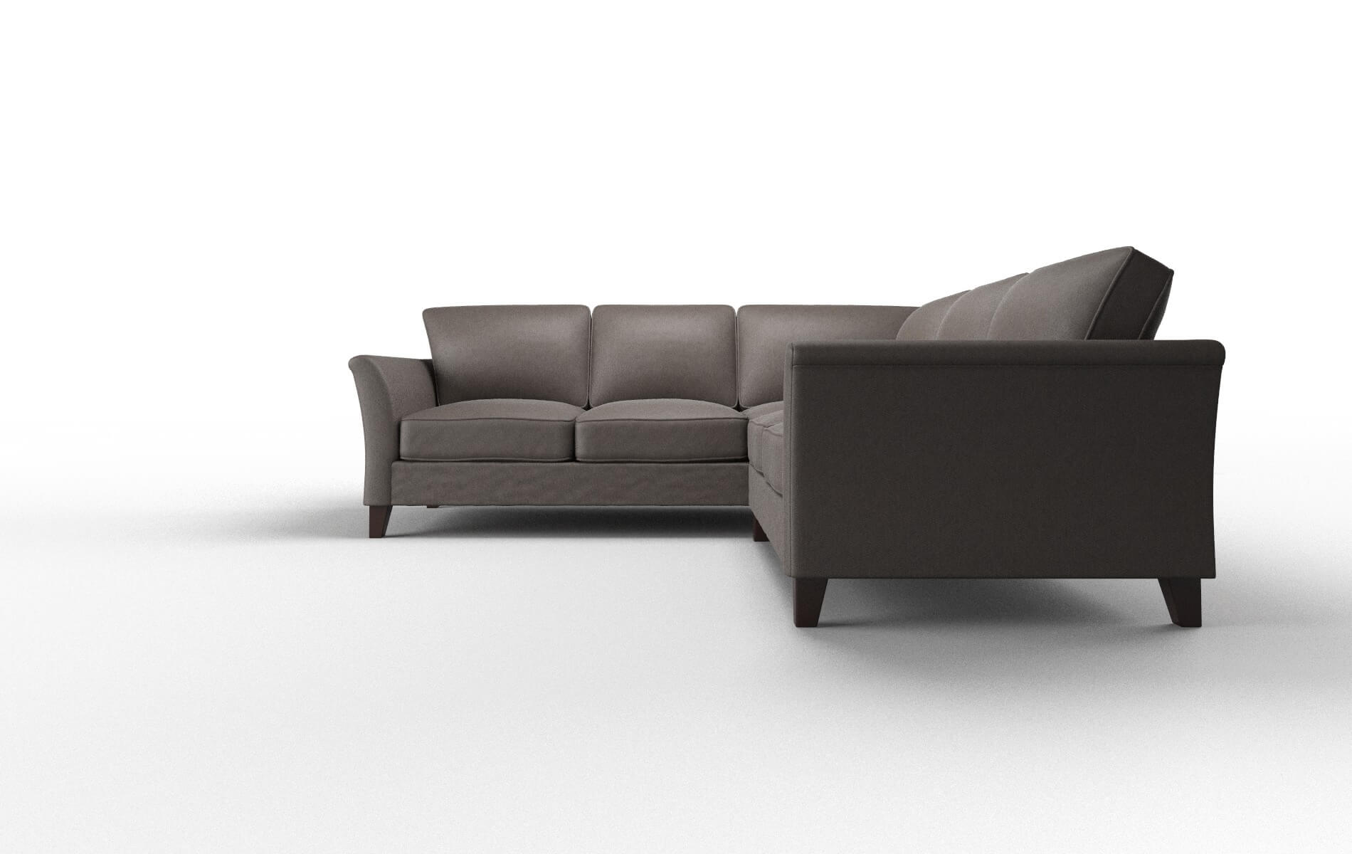 Cologne Naples Graphite Sectional espresso legs 5