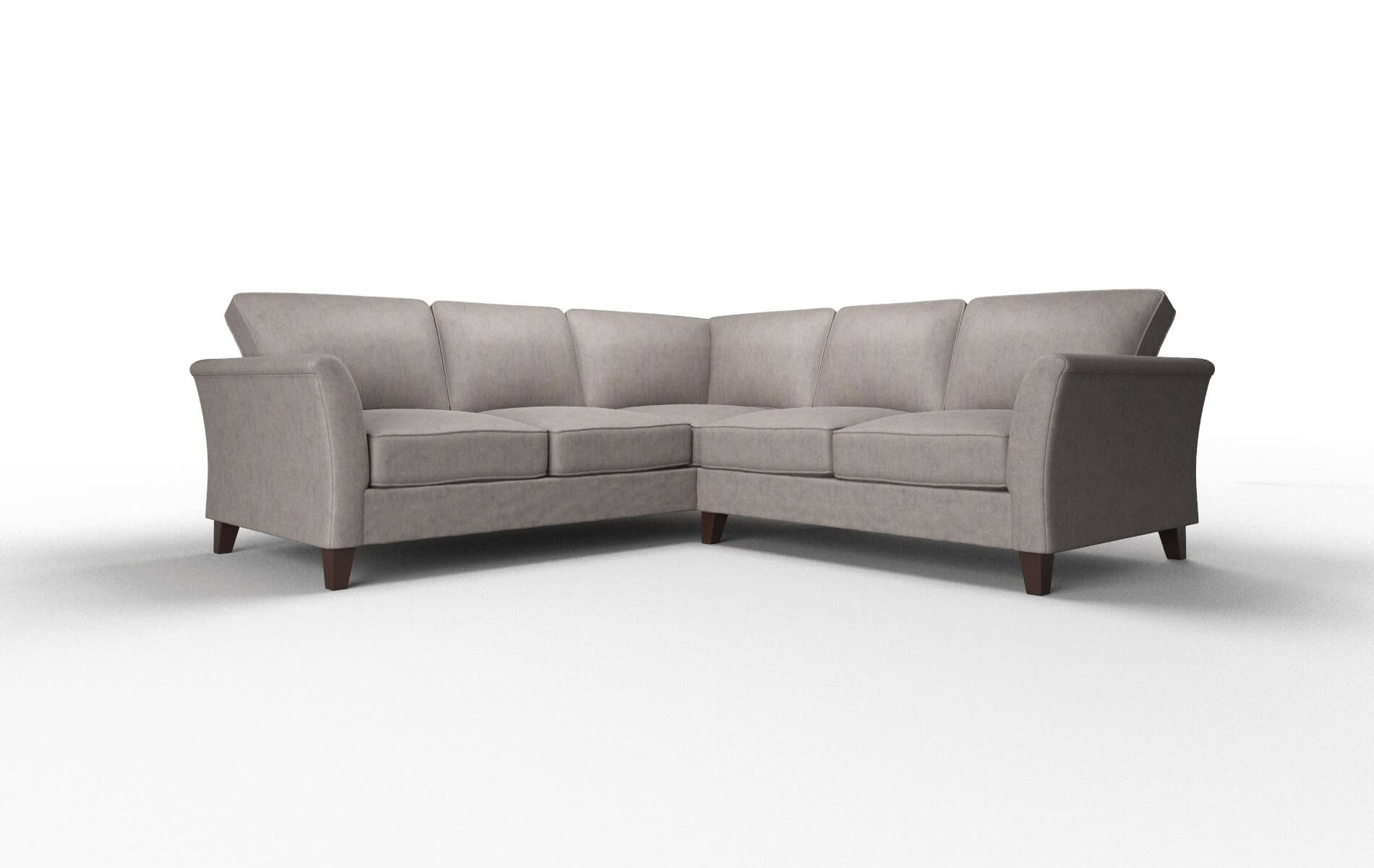 Cologne Noble Otter Sectional espresso legs 1