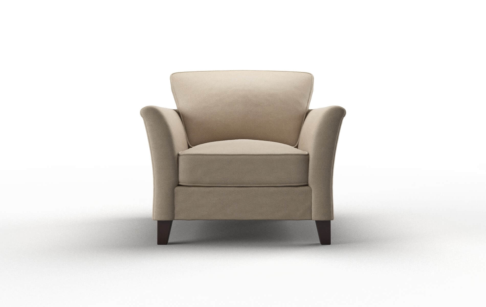 Cologne Oakley taupe Chair Espresso Legs  1