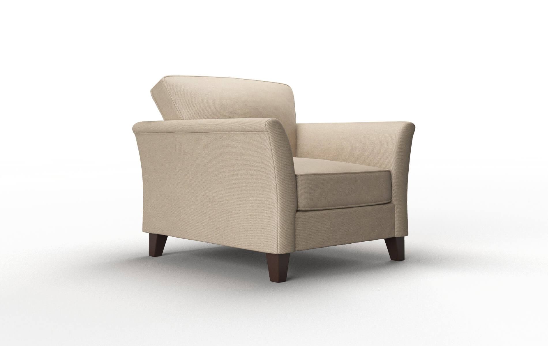 Cologne Oakley Taupe Chair espresso legs 2