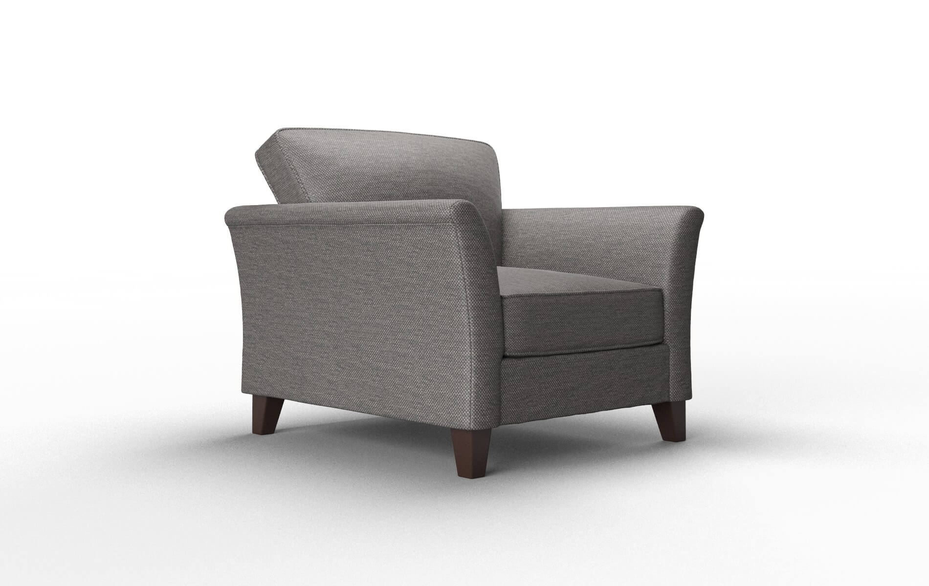 Cologne Oscar Charcoal Chair espresso legs 2