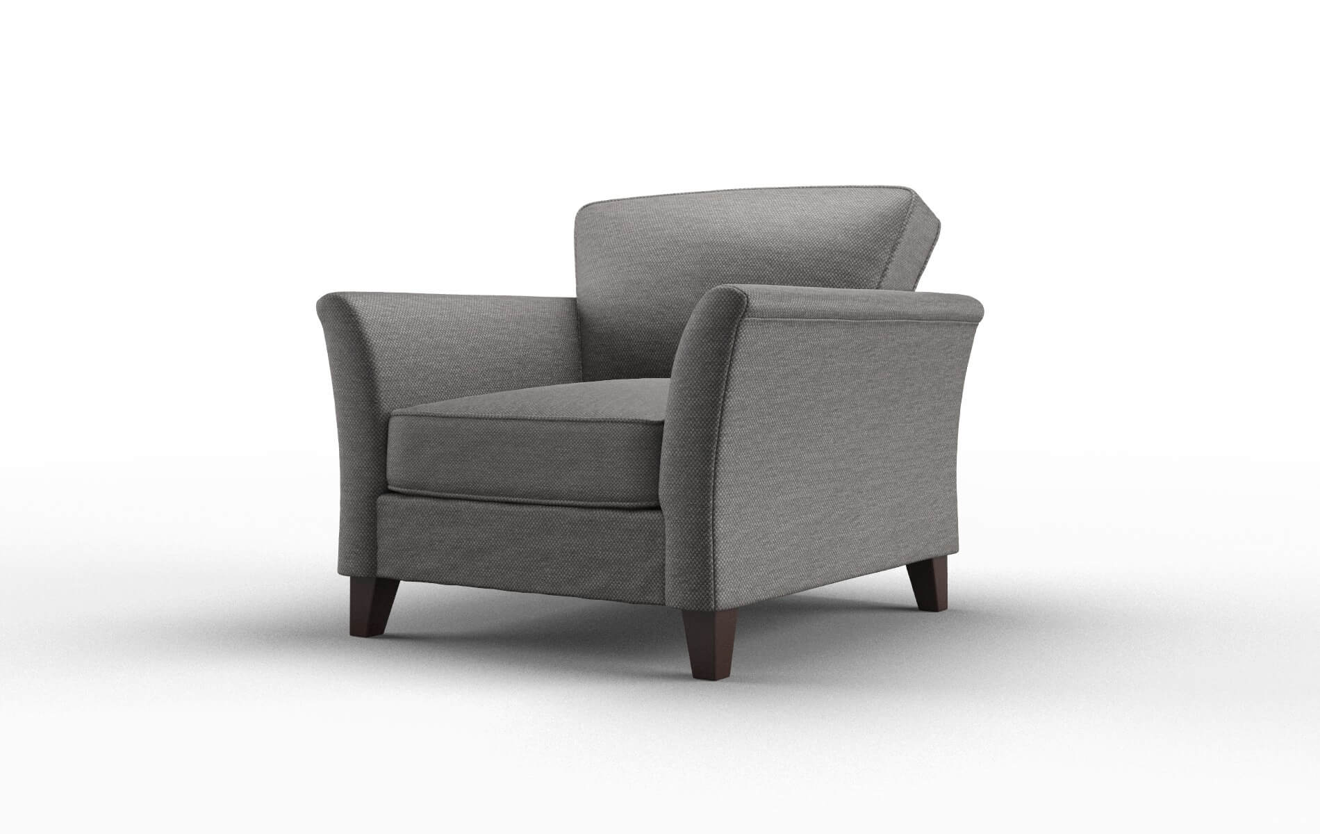 Cologne Oscar Charcoal Chair espresso legs 5