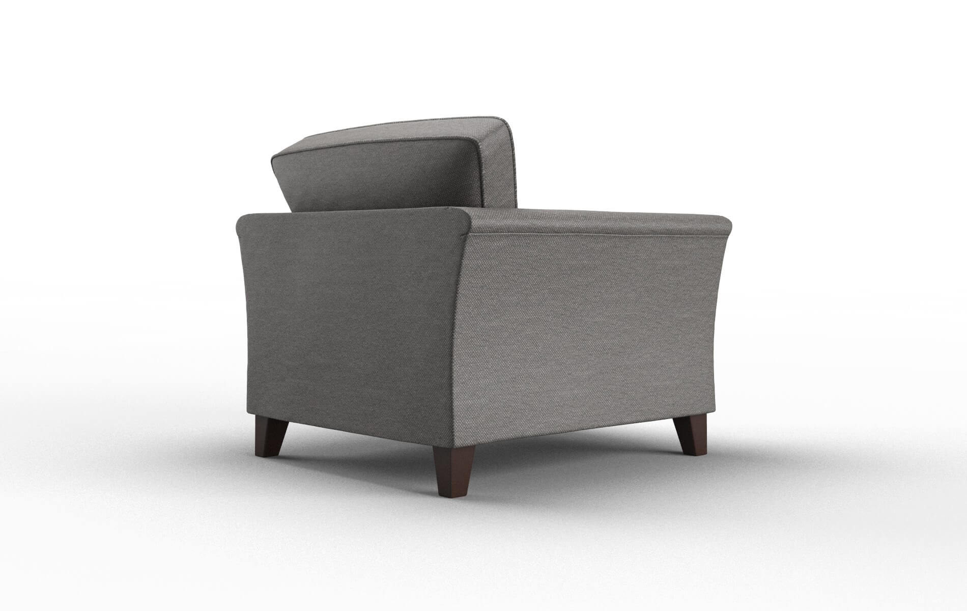 Cologne Oscar Grey Chair espresso legs 4