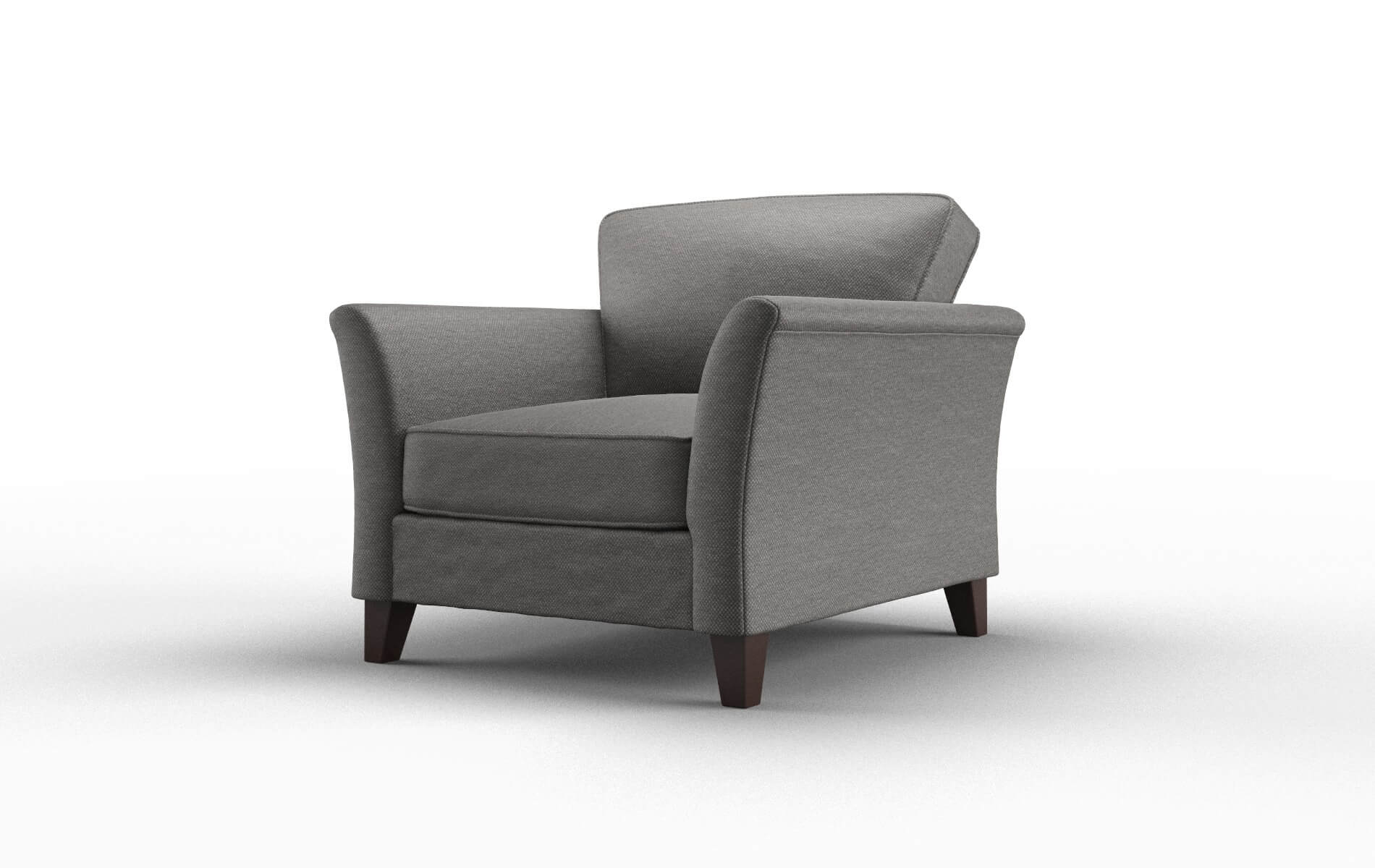 Cologne Oscar Grey Chair espresso legs 5