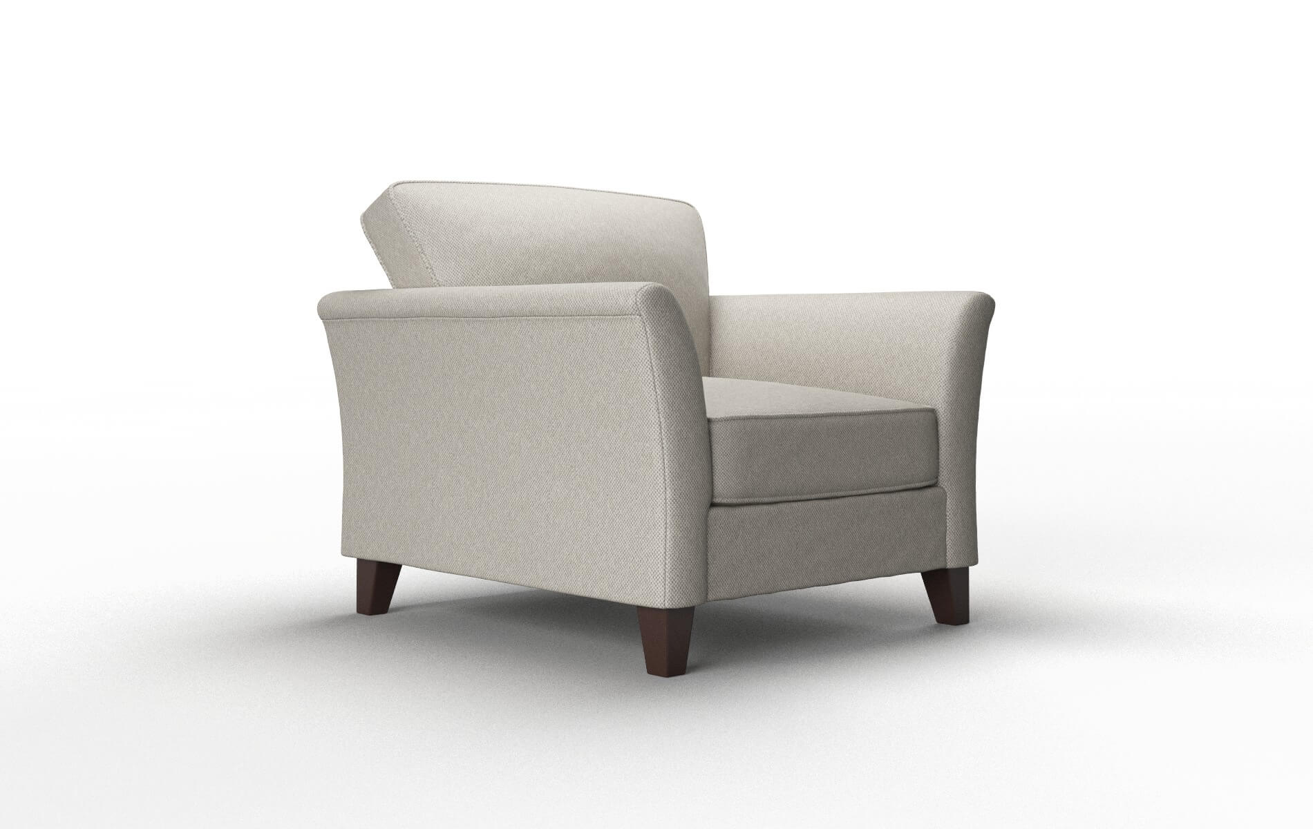 Cologne Oscar Silver Chair espresso legs 2