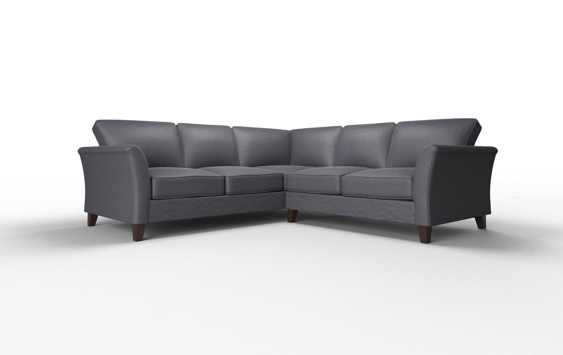Cologne Parker Midnight Sectional espresso legs 1