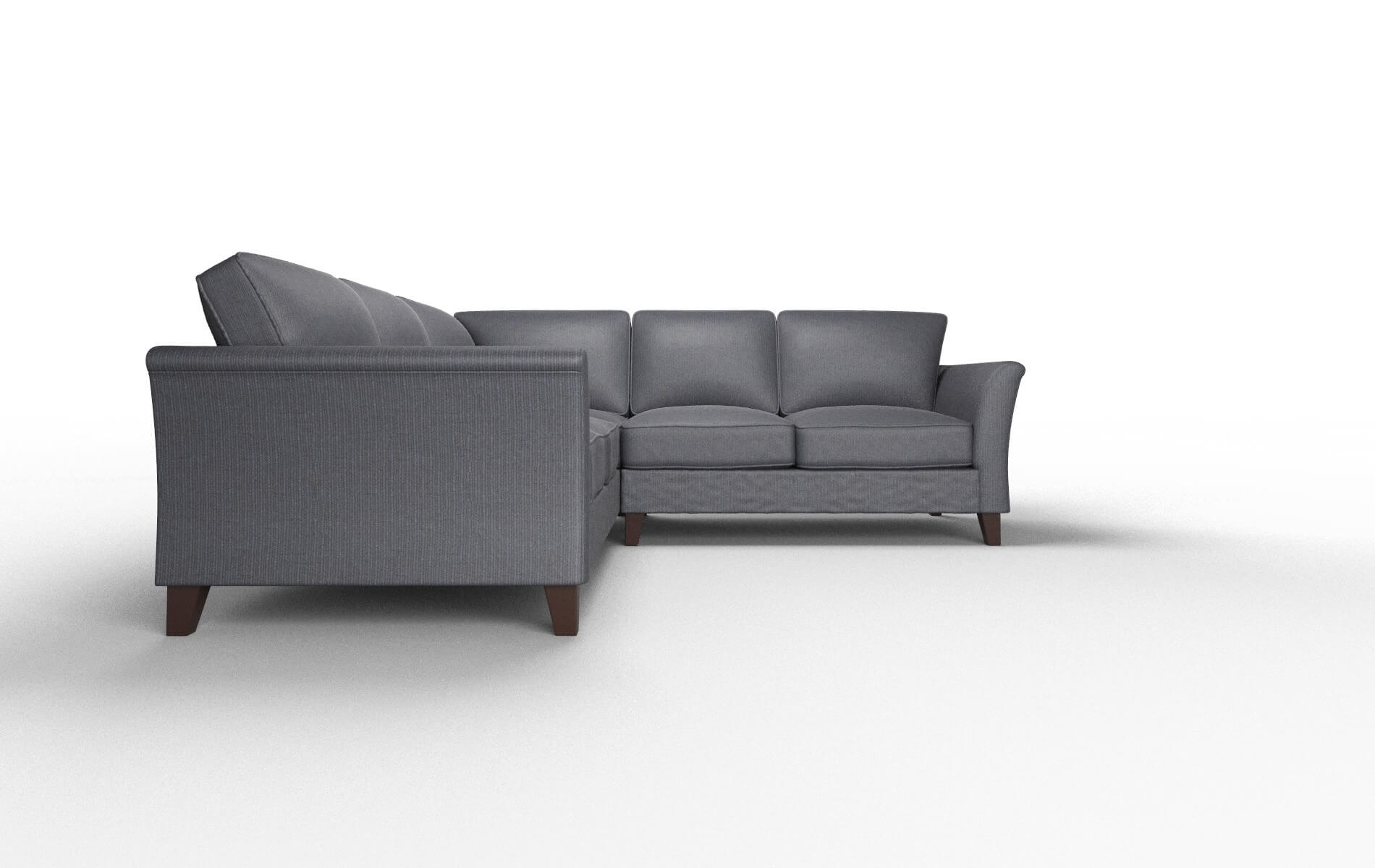 Cologne Parker Midnight Sectional espresso legs 2