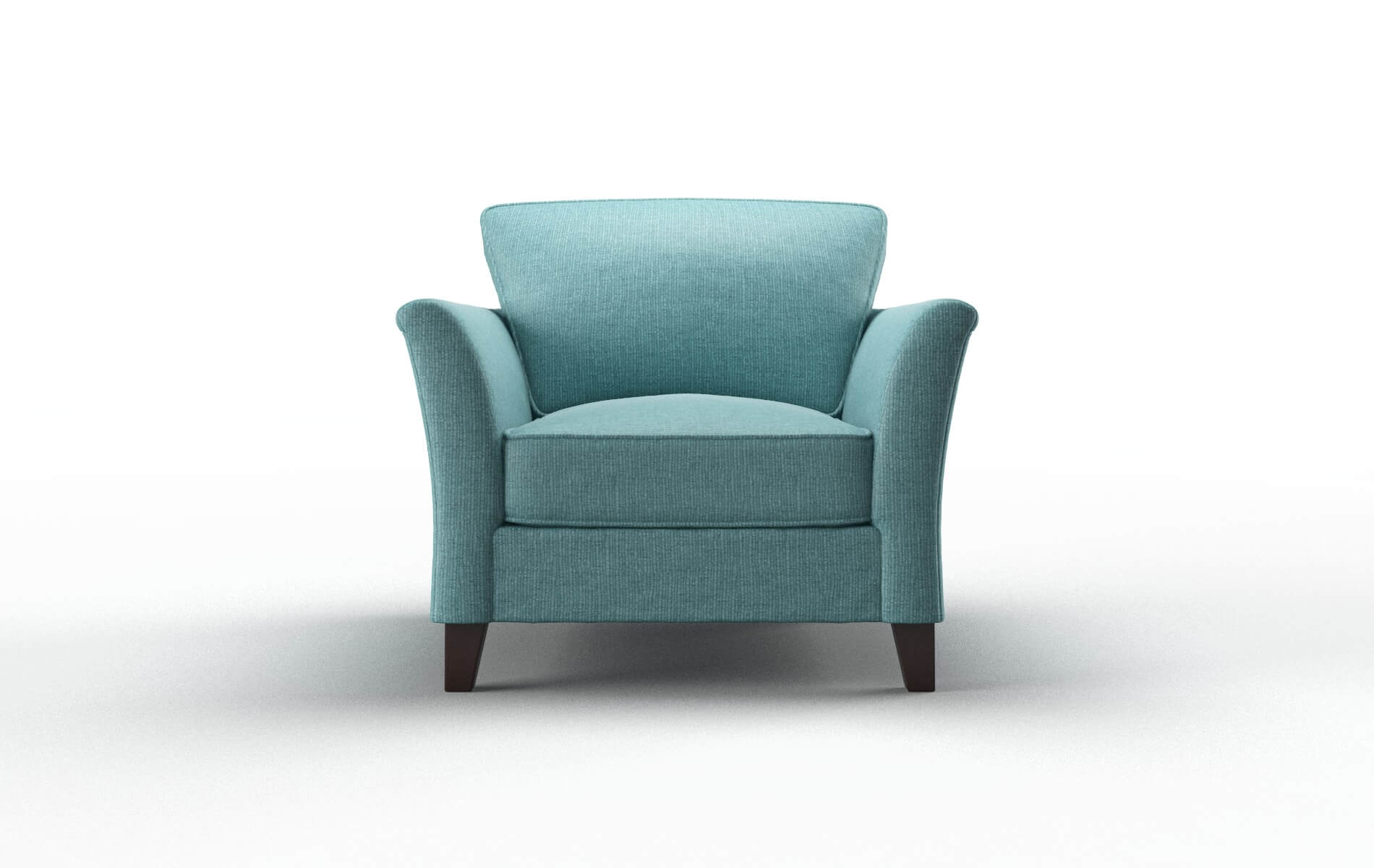 Cologne Parker Turquoise chair espresso legs