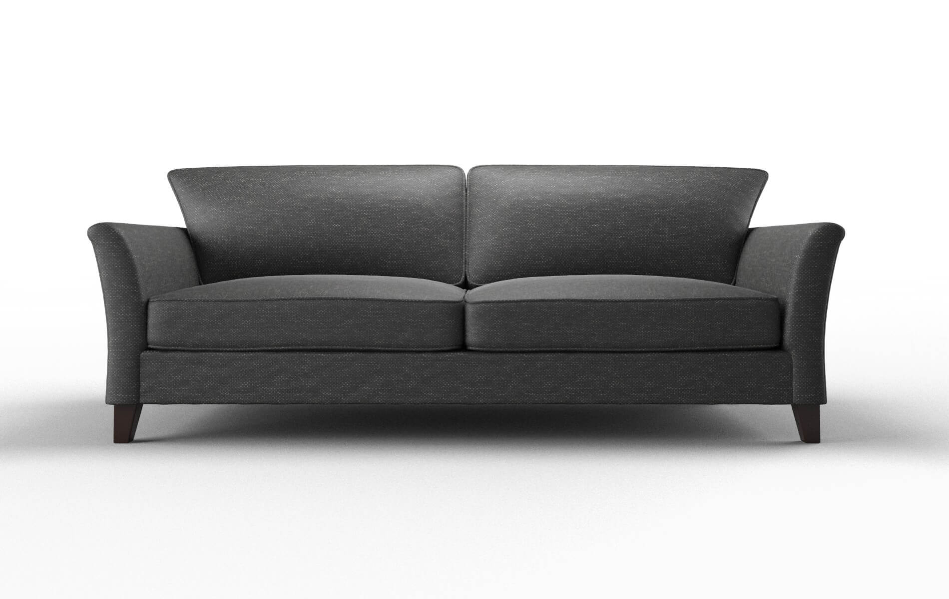 Cologne Phoenix Charcoal Sofa espresso legs 1