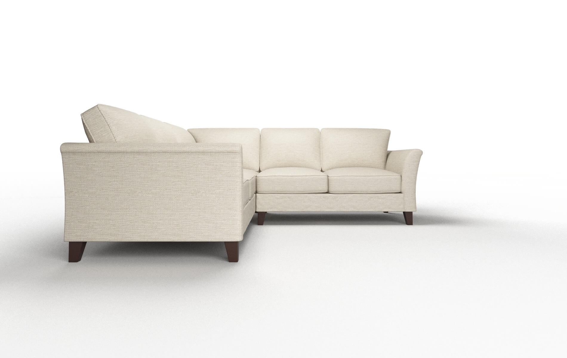 Cologne Prime Dusk Sectional espresso legs 2