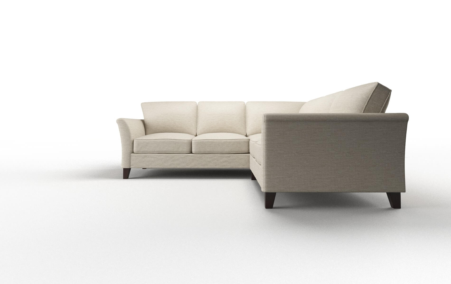Cologne Prime Dusk Sectional espresso legs 5