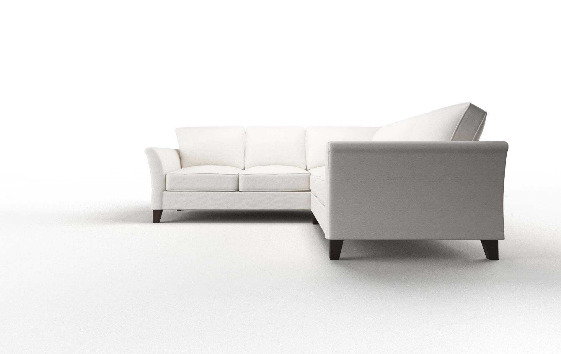 Cologne Redondo Pearl Sectional espresso legs 5