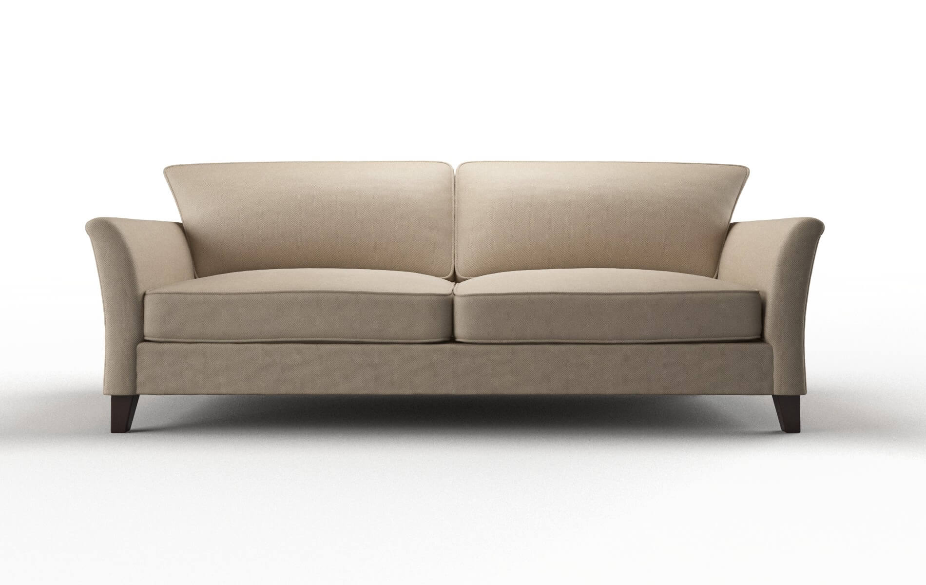 Cologne Rocket Cappuccino Sofa espresso legs 1