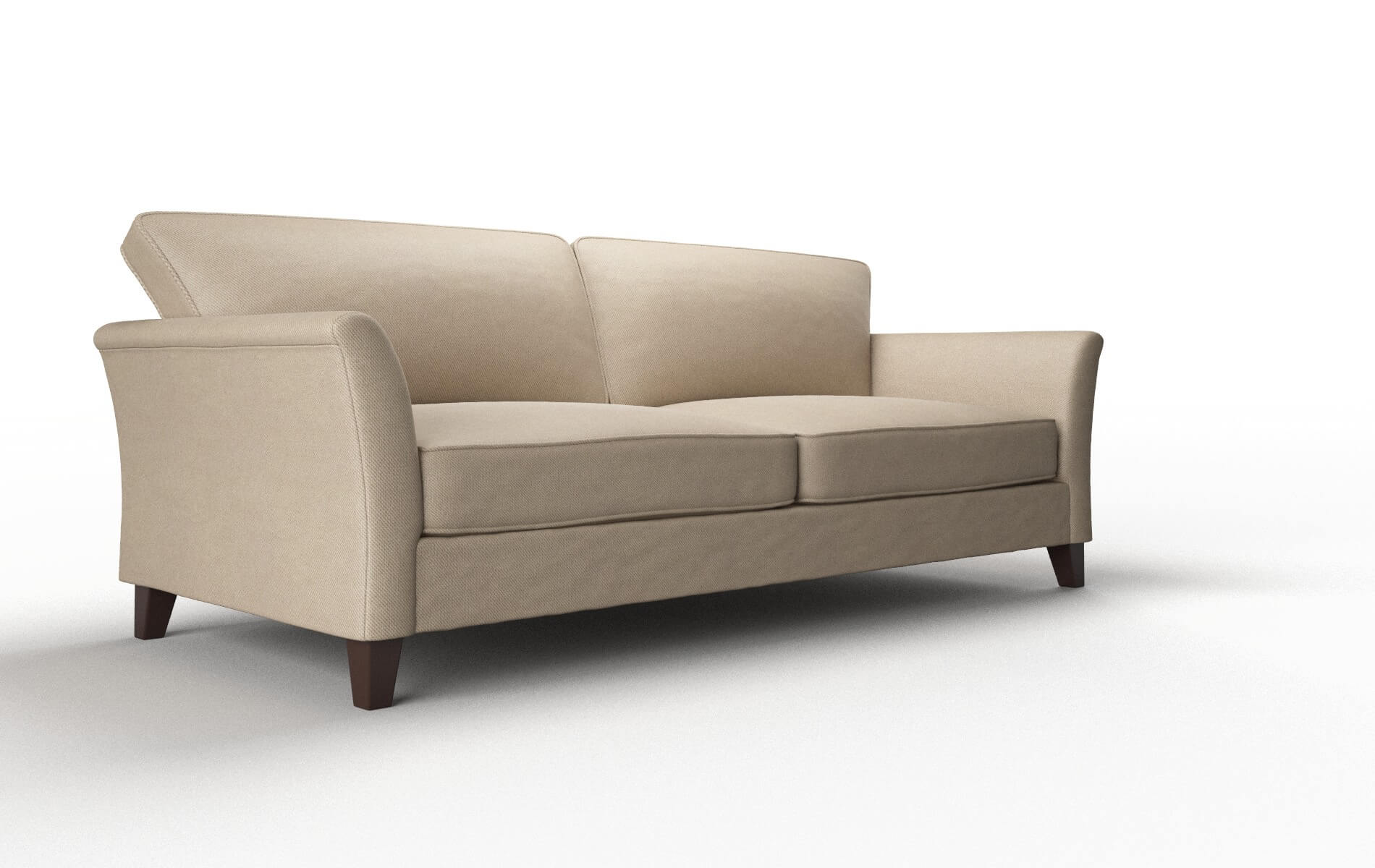 Cologne Rocket Cappuccino Sofa espresso legs 2