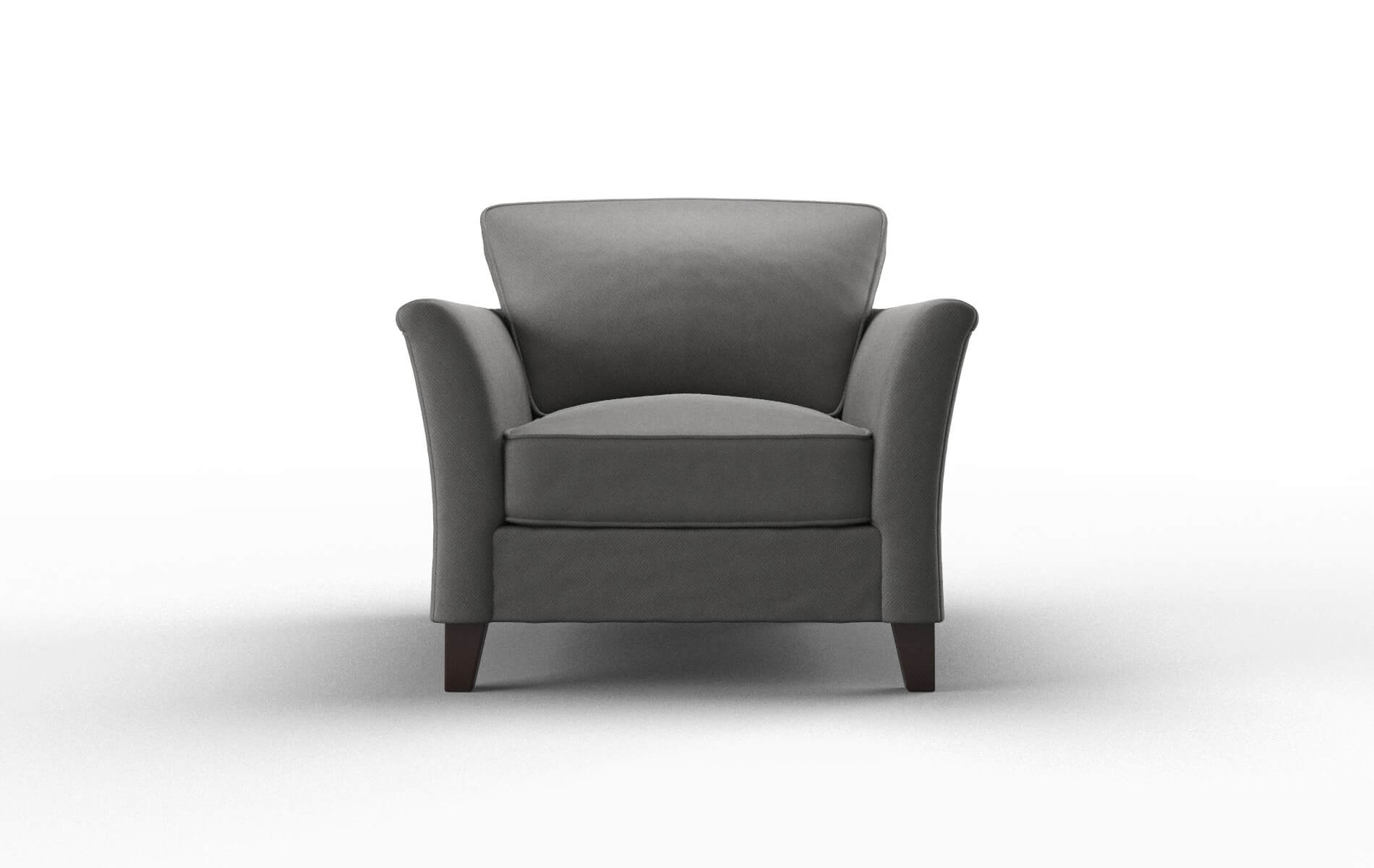Cologne Rocket Charcoal Chair espresso legs 1