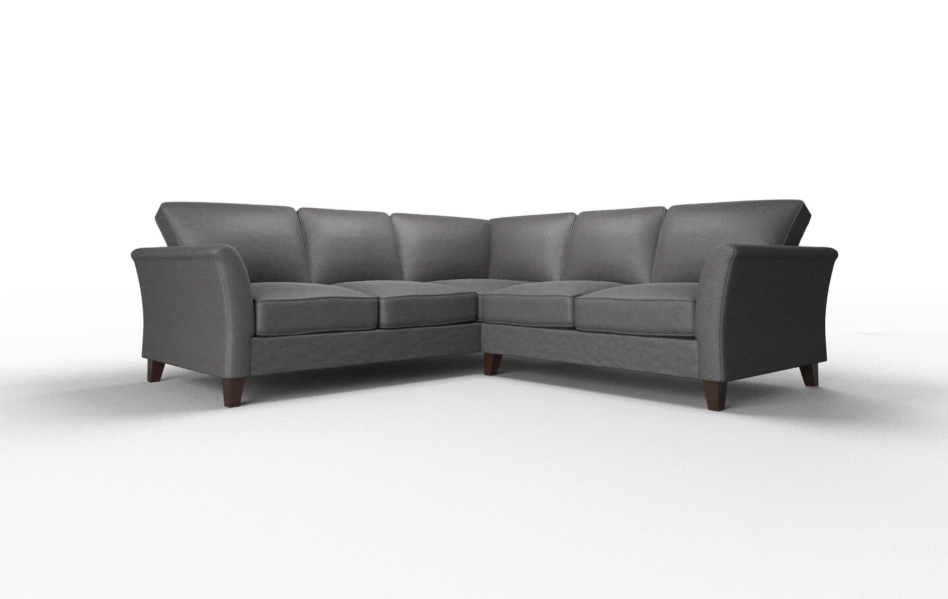 Cologne Royale Eclipse Sectional espresso legs 1