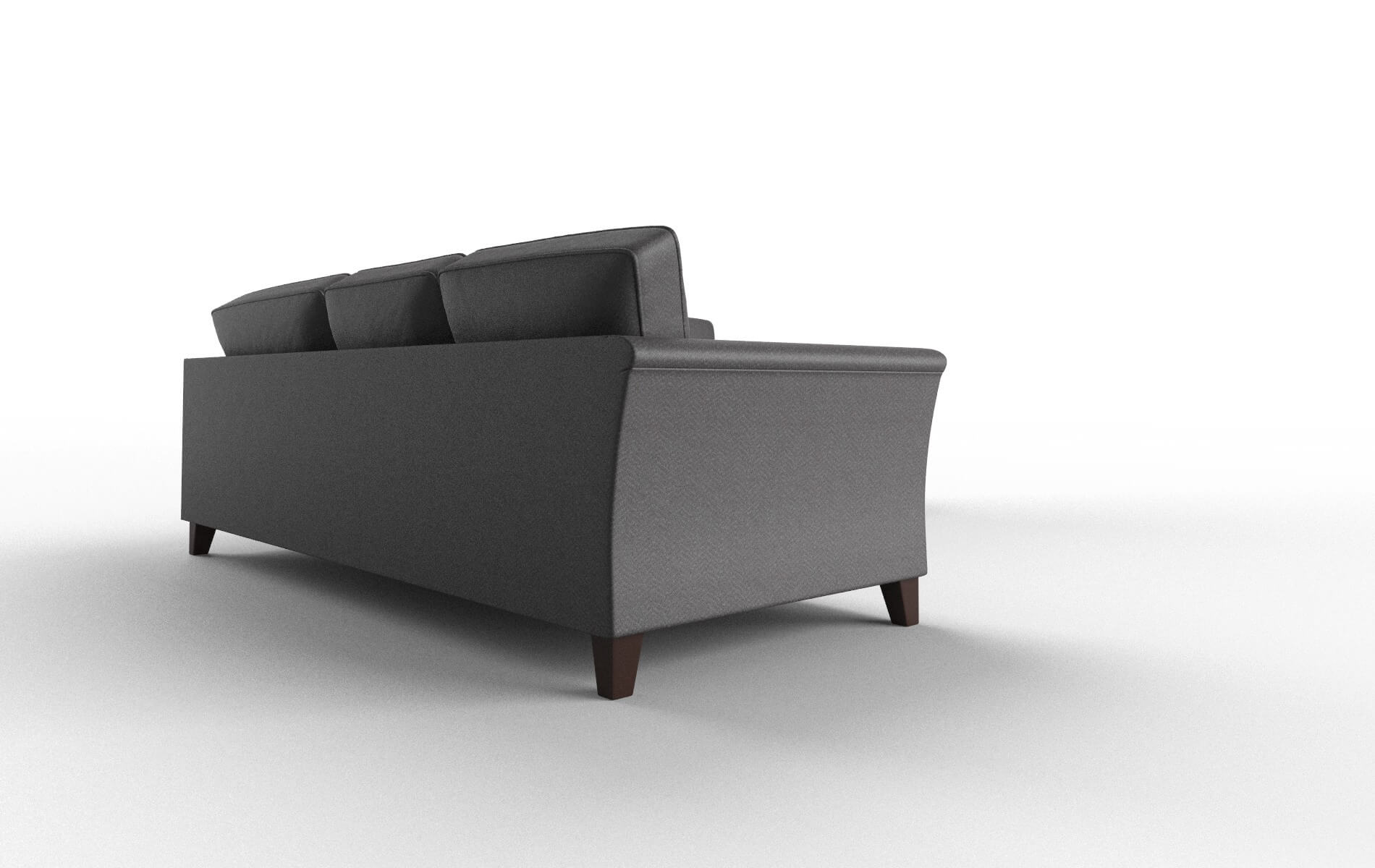 Cologne Royale Eclipse Sectional espresso legs 3