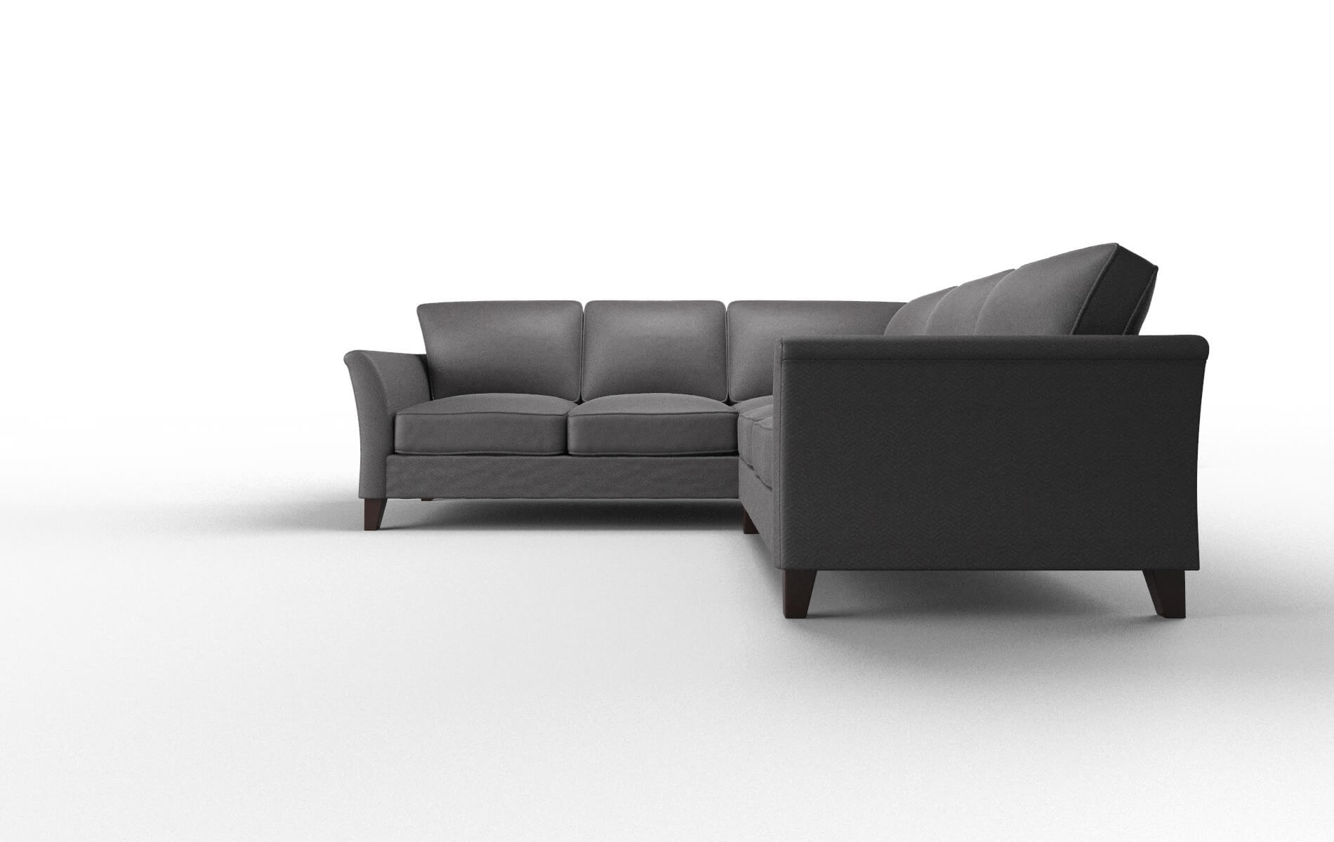 Cologne Royale Eclipse Sectional espresso legs 5