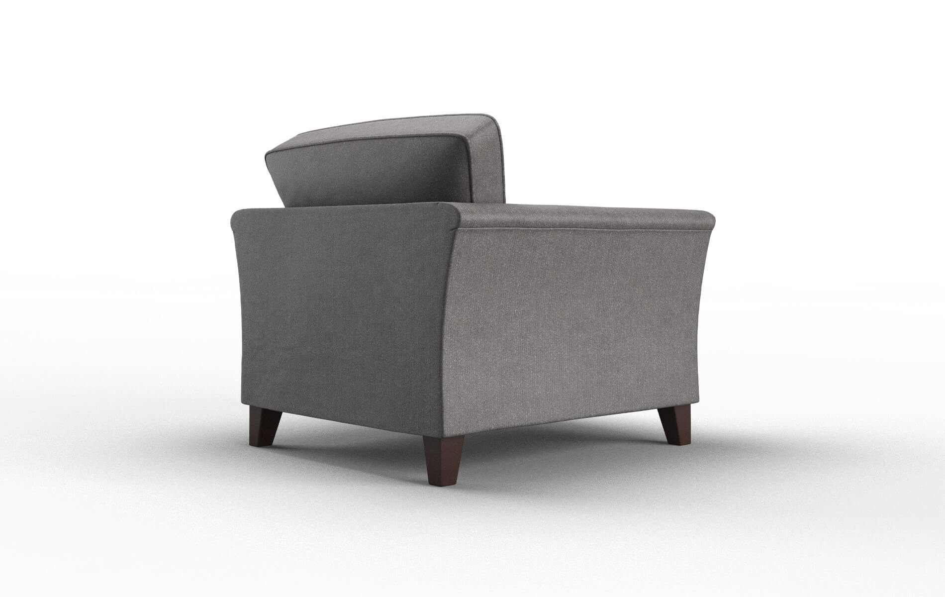 Cologne Sasha Grey Chair espresso legs 4