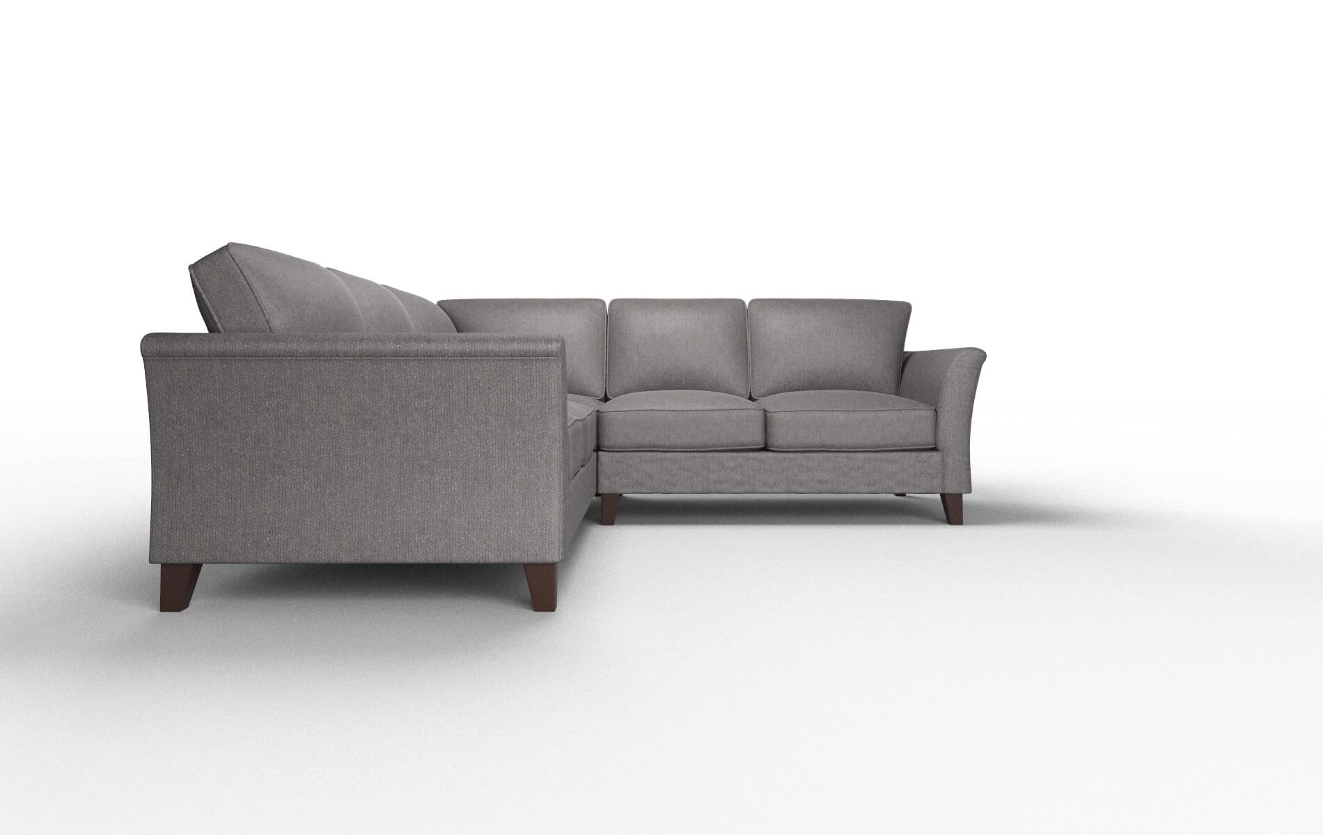 Cologne Sasha Grey Sectional espresso legs 2