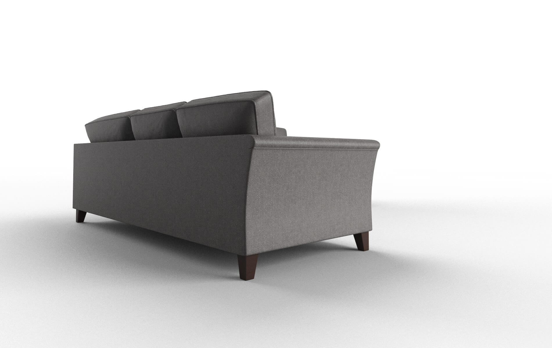 Cologne Sasha Grey Sectional espresso legs 3
