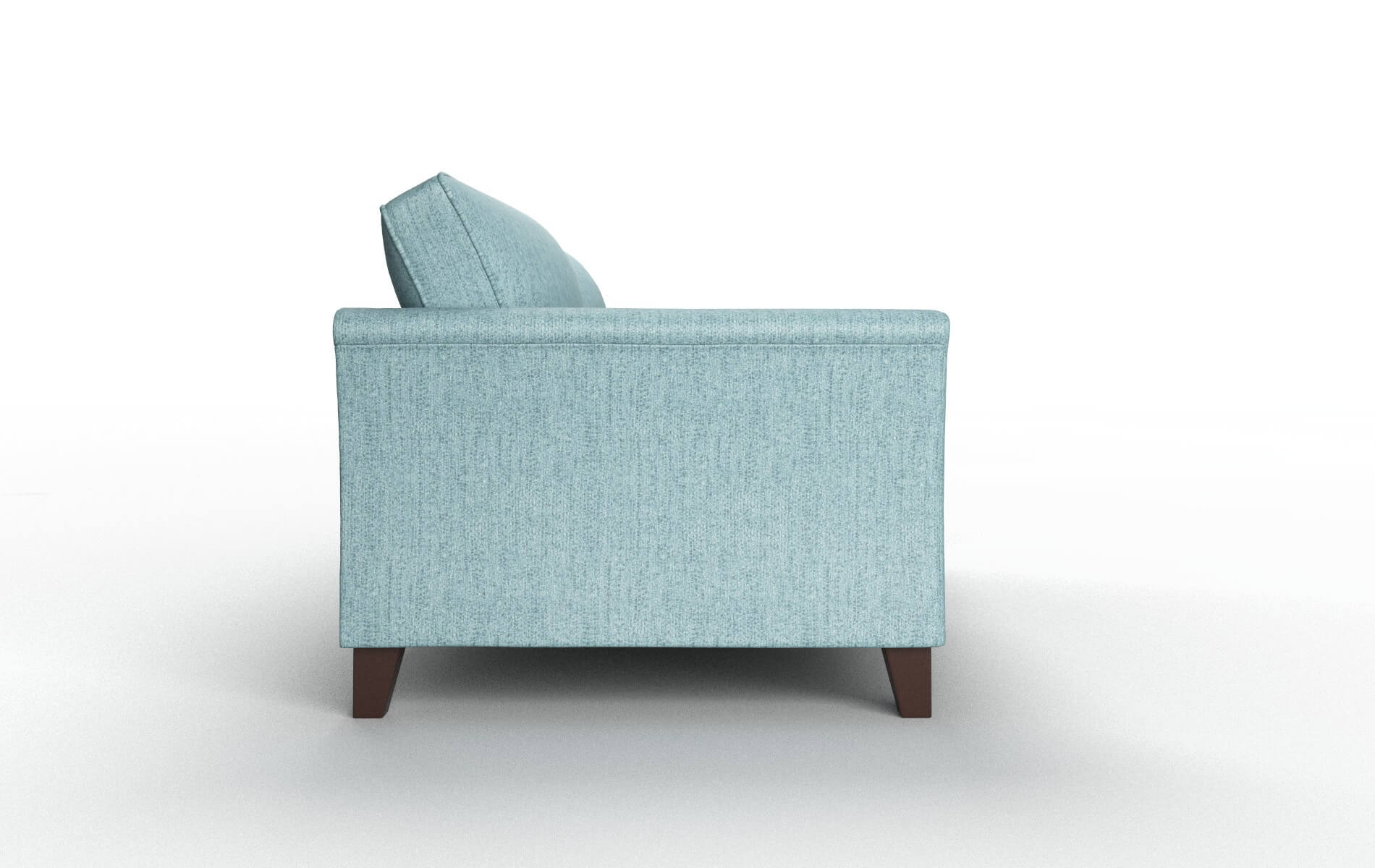 Cologne Sasha Teal Sofa espresso legs 3