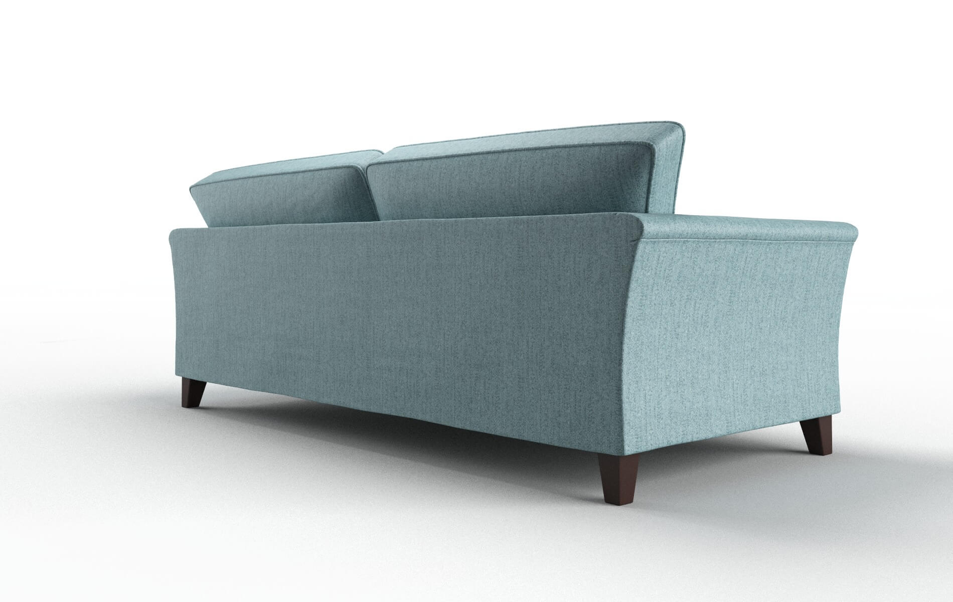 Cologne Sasha Teal Sofa espresso legs 5