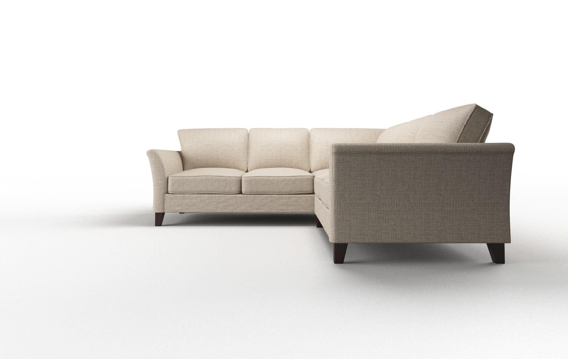 Cologne Sosoftness 74 Sectional espresso legs 5