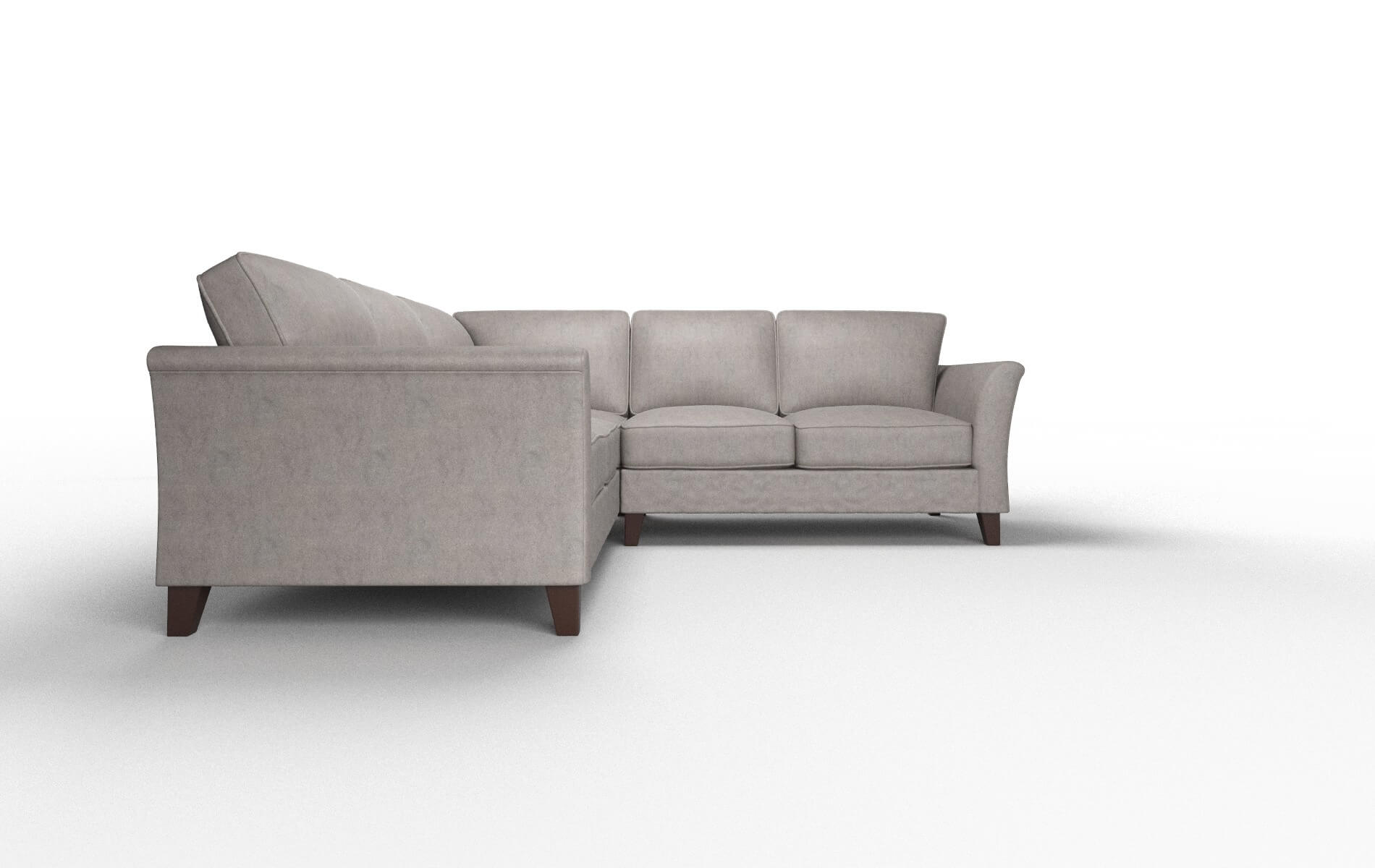 Cologne Suave Slate Sectional espresso legs 2