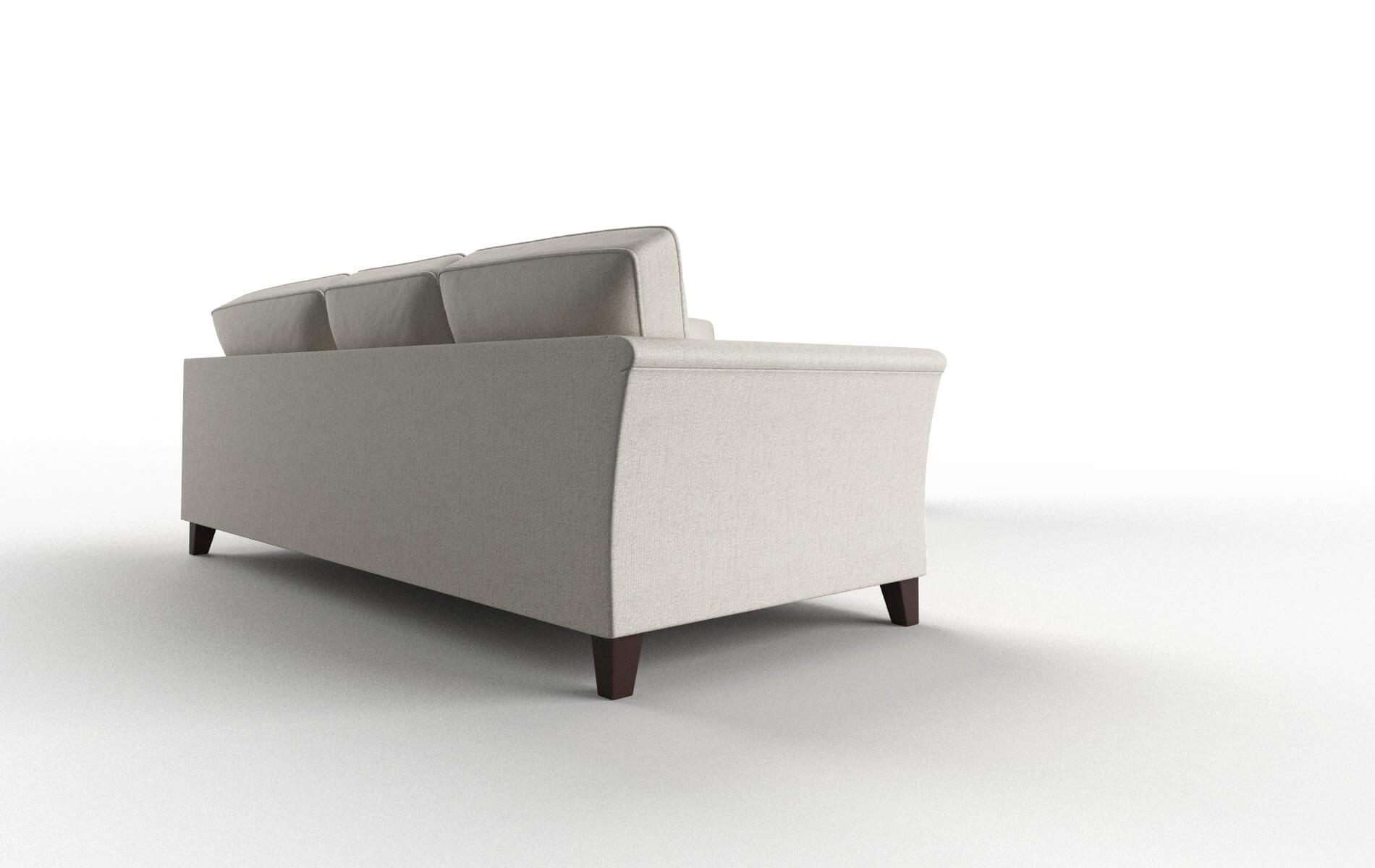 Cologne Terrain Natural Sectional espresso legs 3