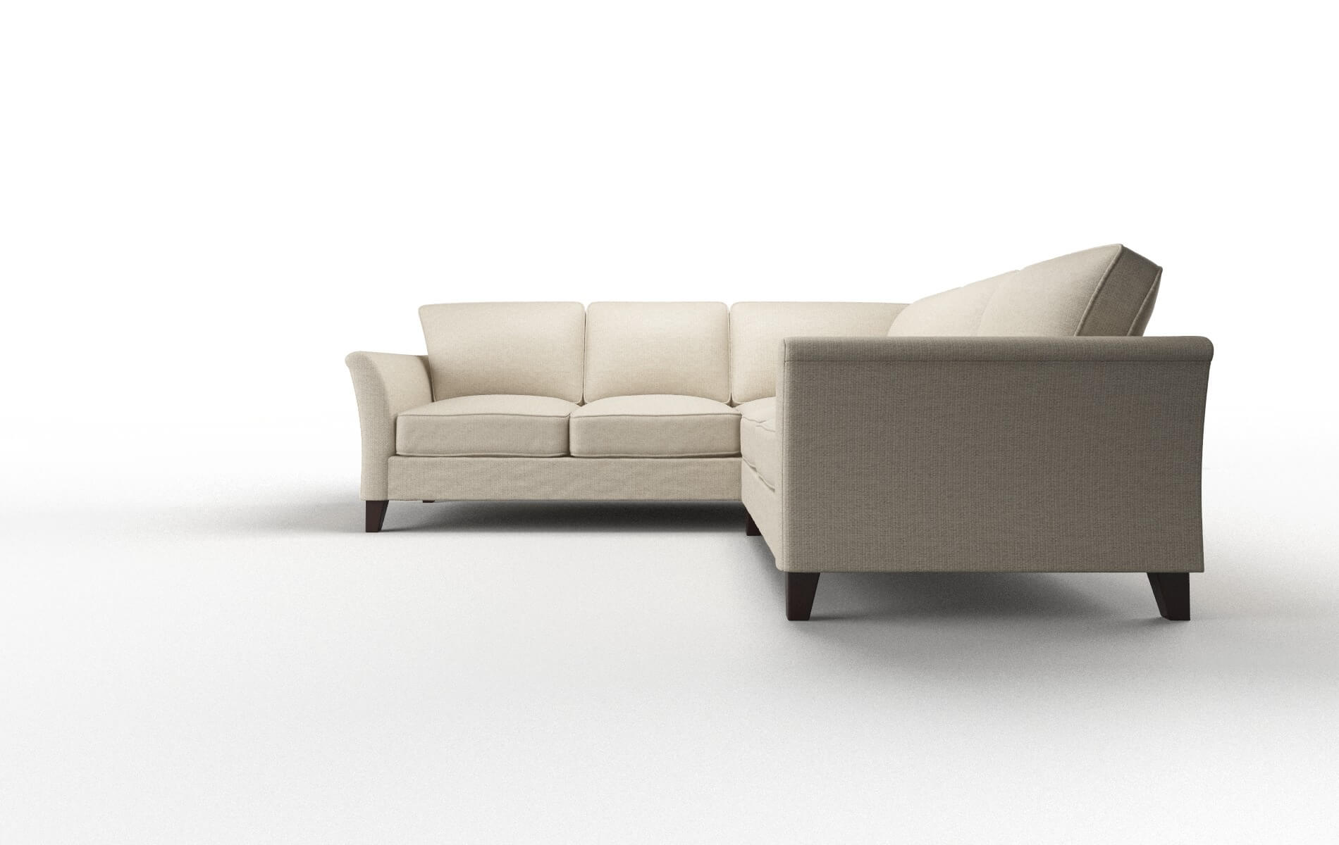 Cologne Urban_d Silver Sectional espresso legs 5