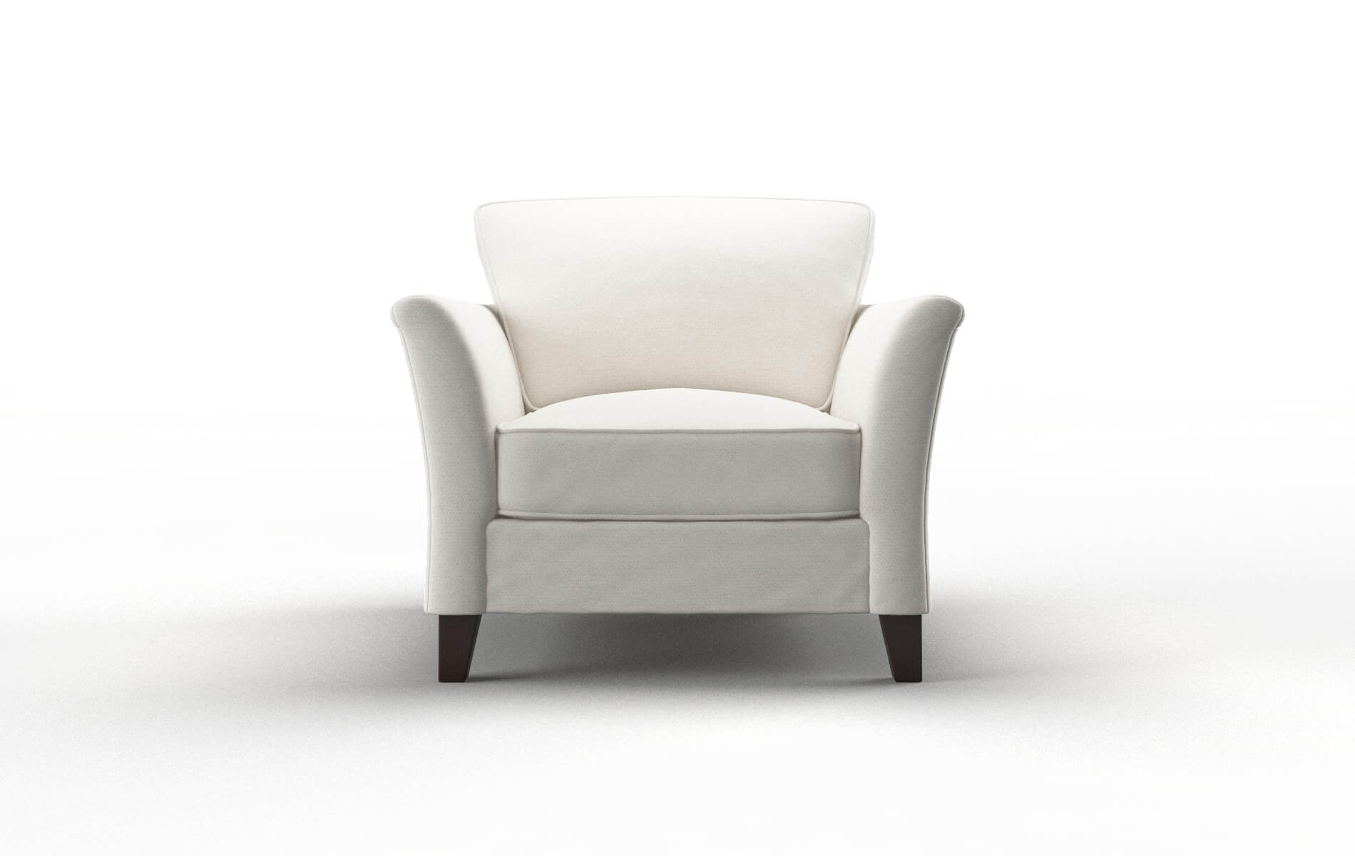 Cologne Venice eggshell Chair Espresso Legs  1
