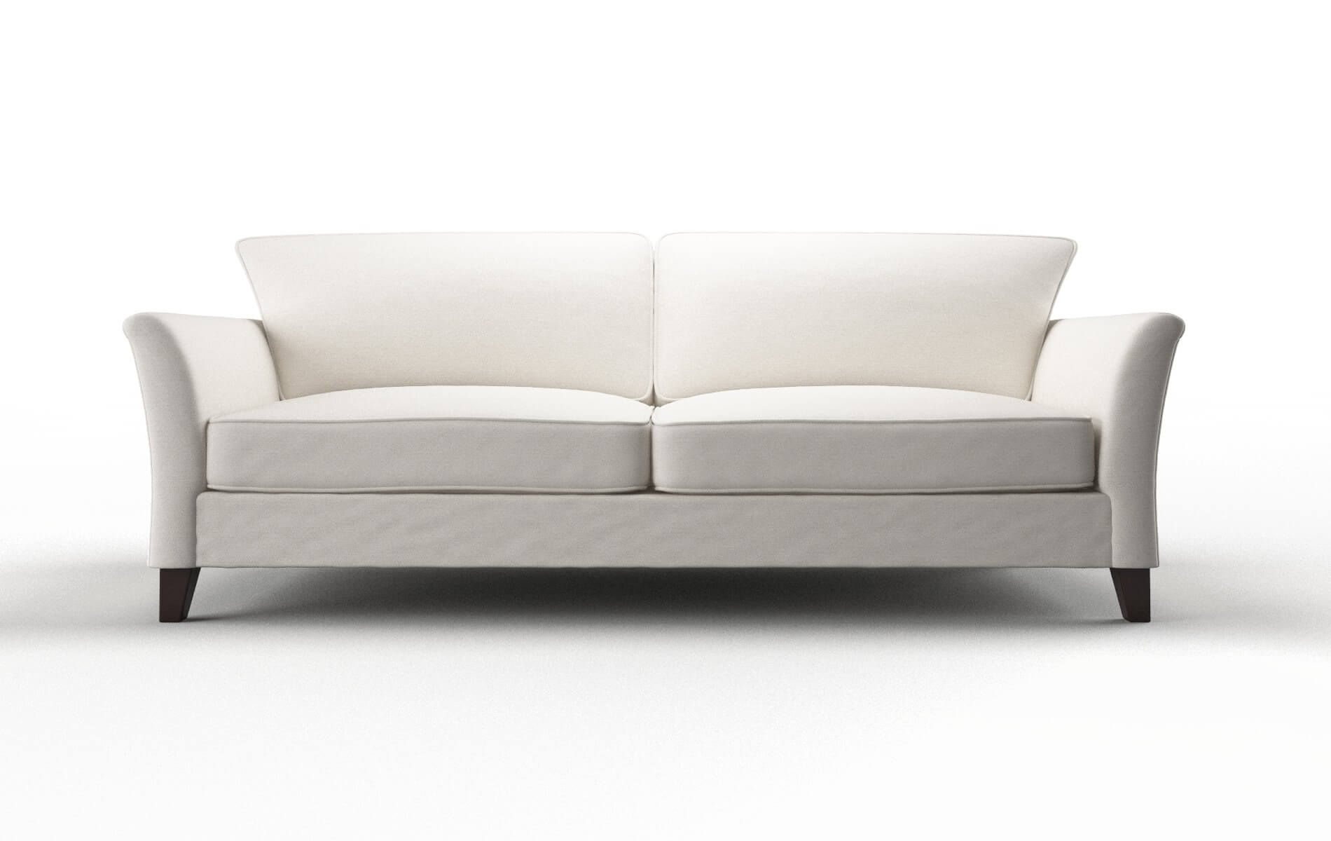 Cologne Venice eggshell Sofa Espresso Legs  1