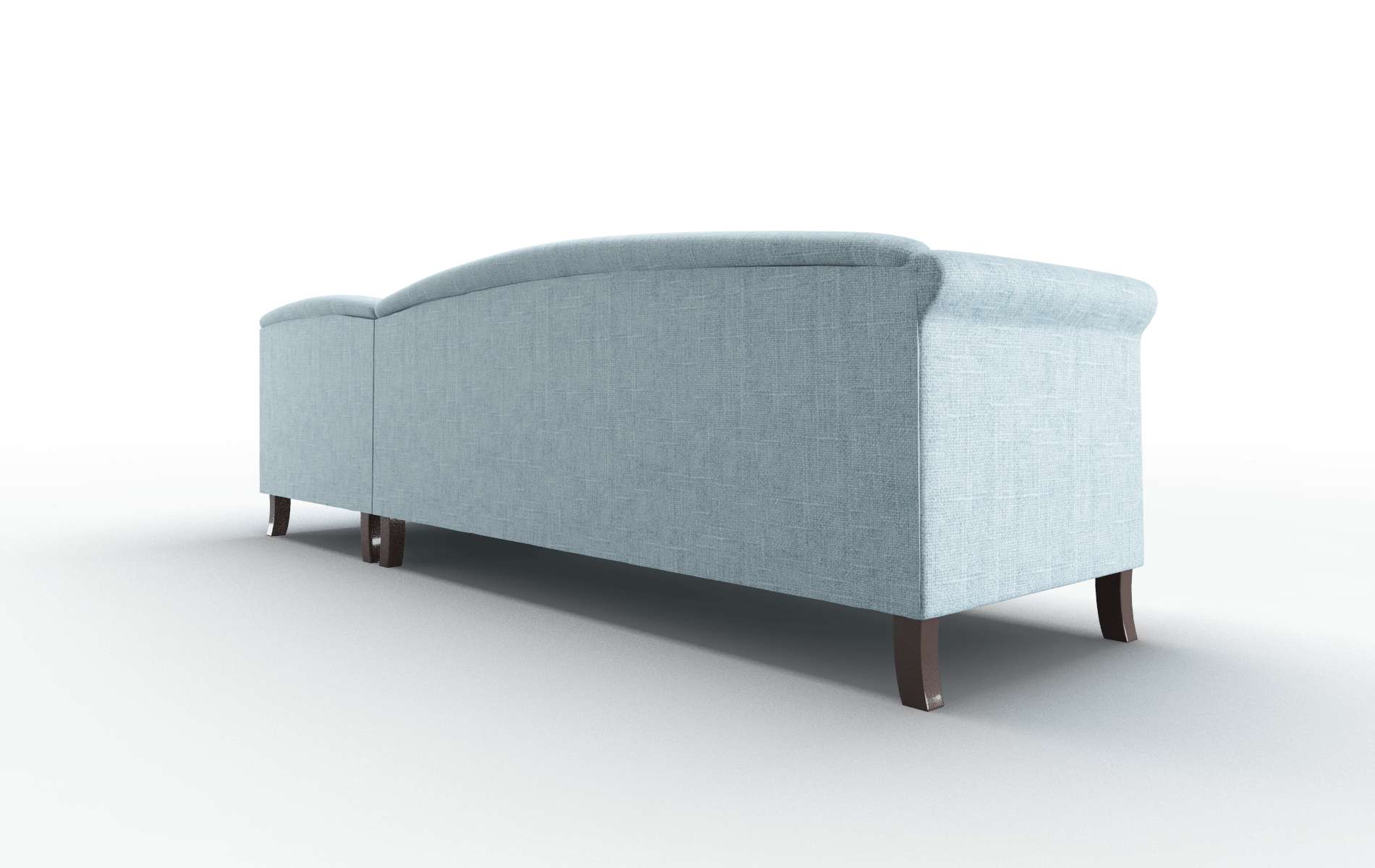 Crete Atlas Turquoise Panel espresso legs 5