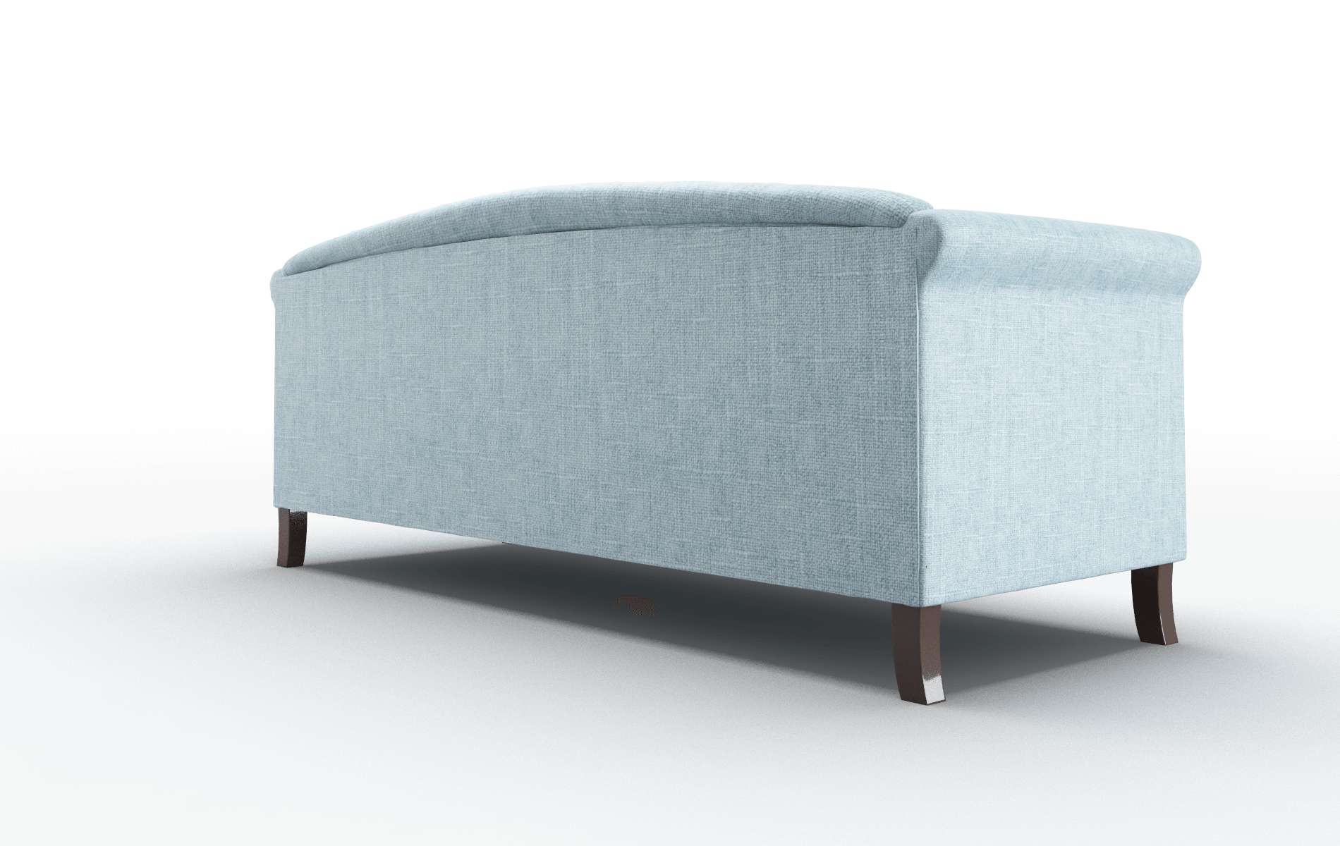 Crete Atlas Turquoise Sofa espresso legs 5