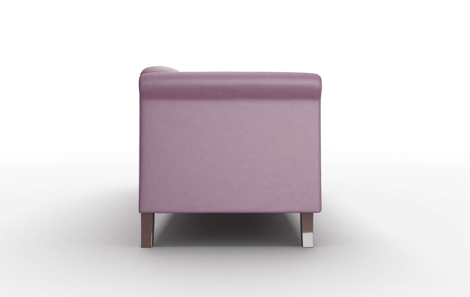 Crete Bella Aubergine Sofa espresso legs 3