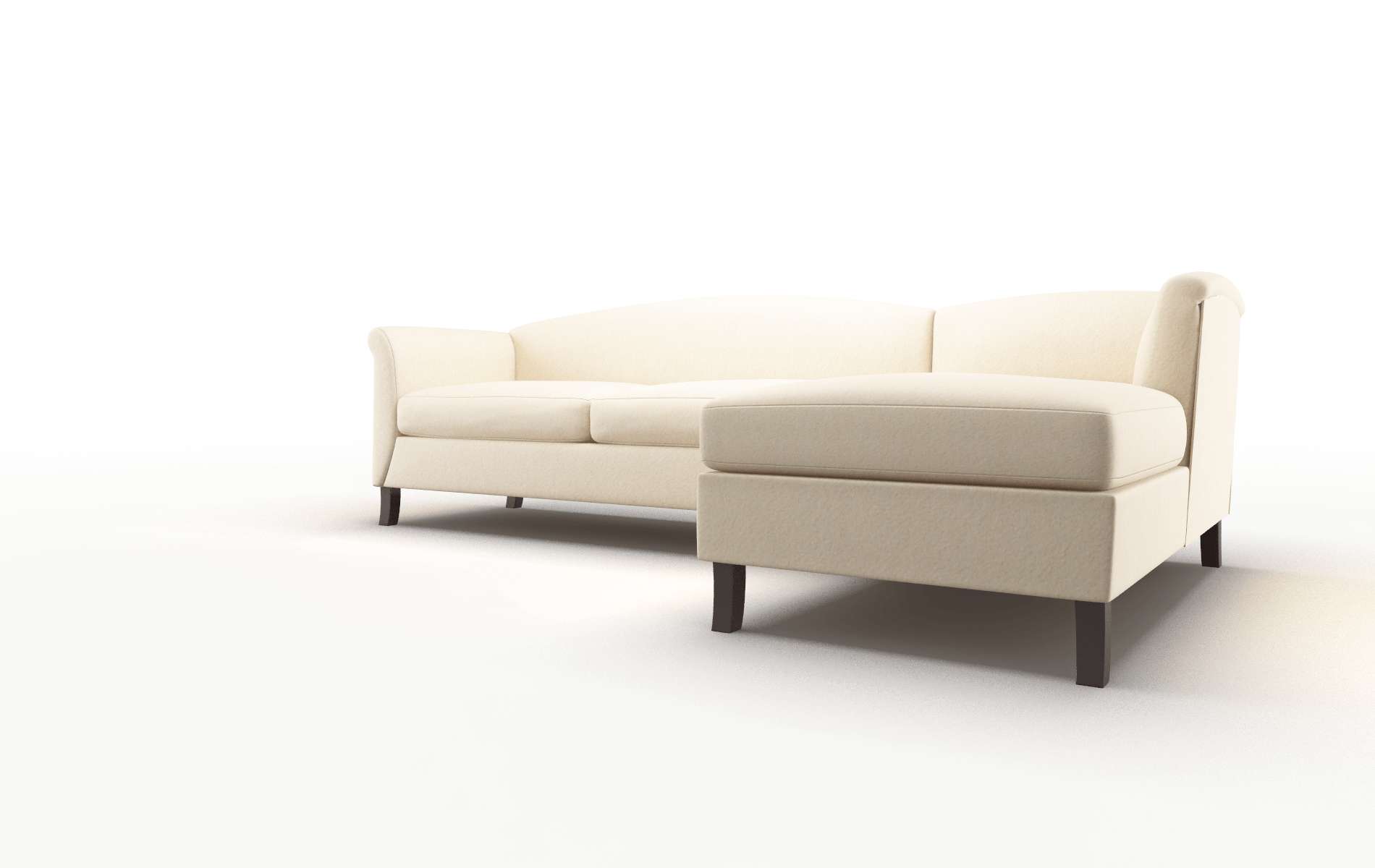 Crete Bella Buckwheat Panel espresso legs 4